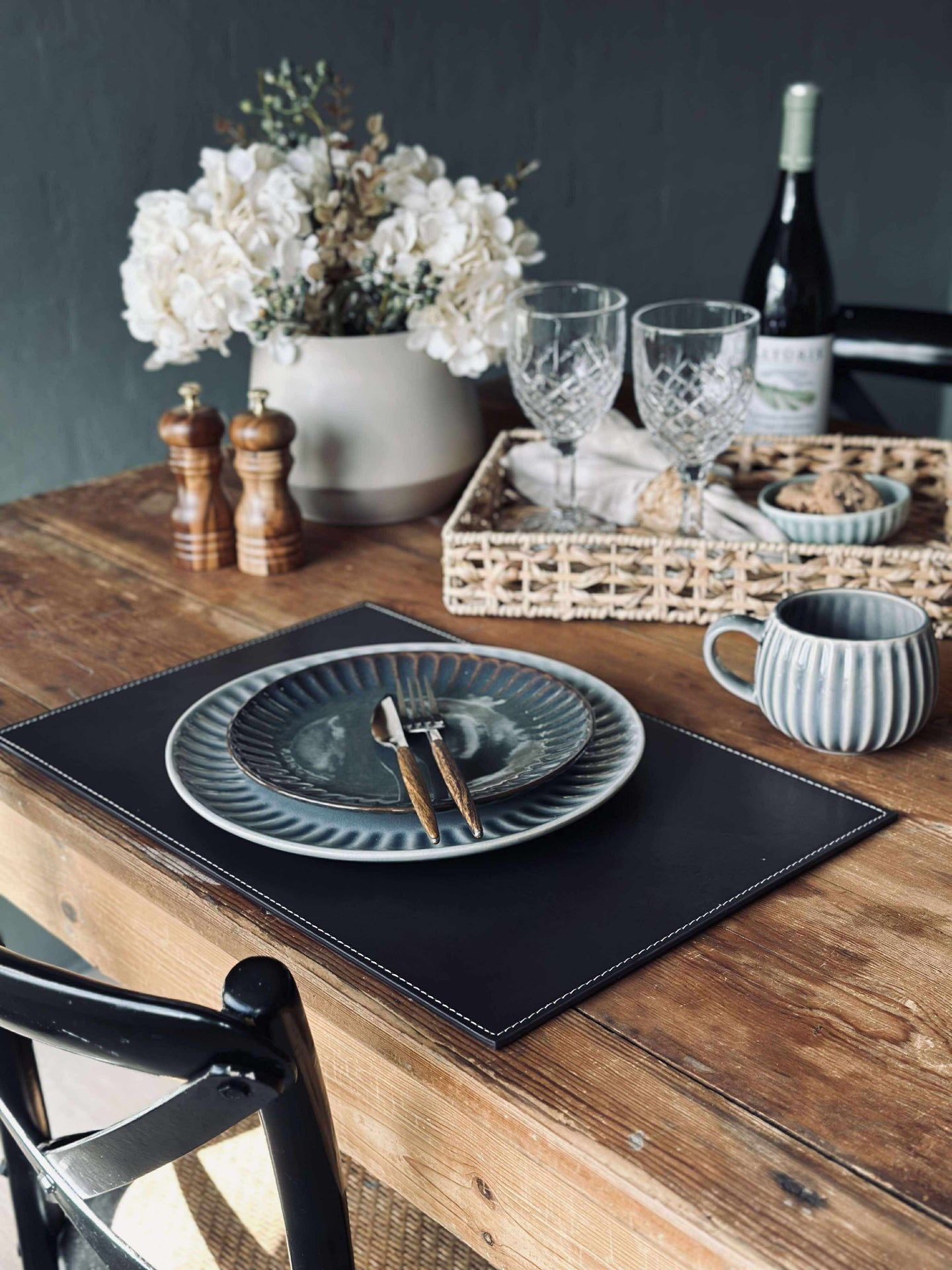 Dekkeserviett - 30x45 Mørk brun