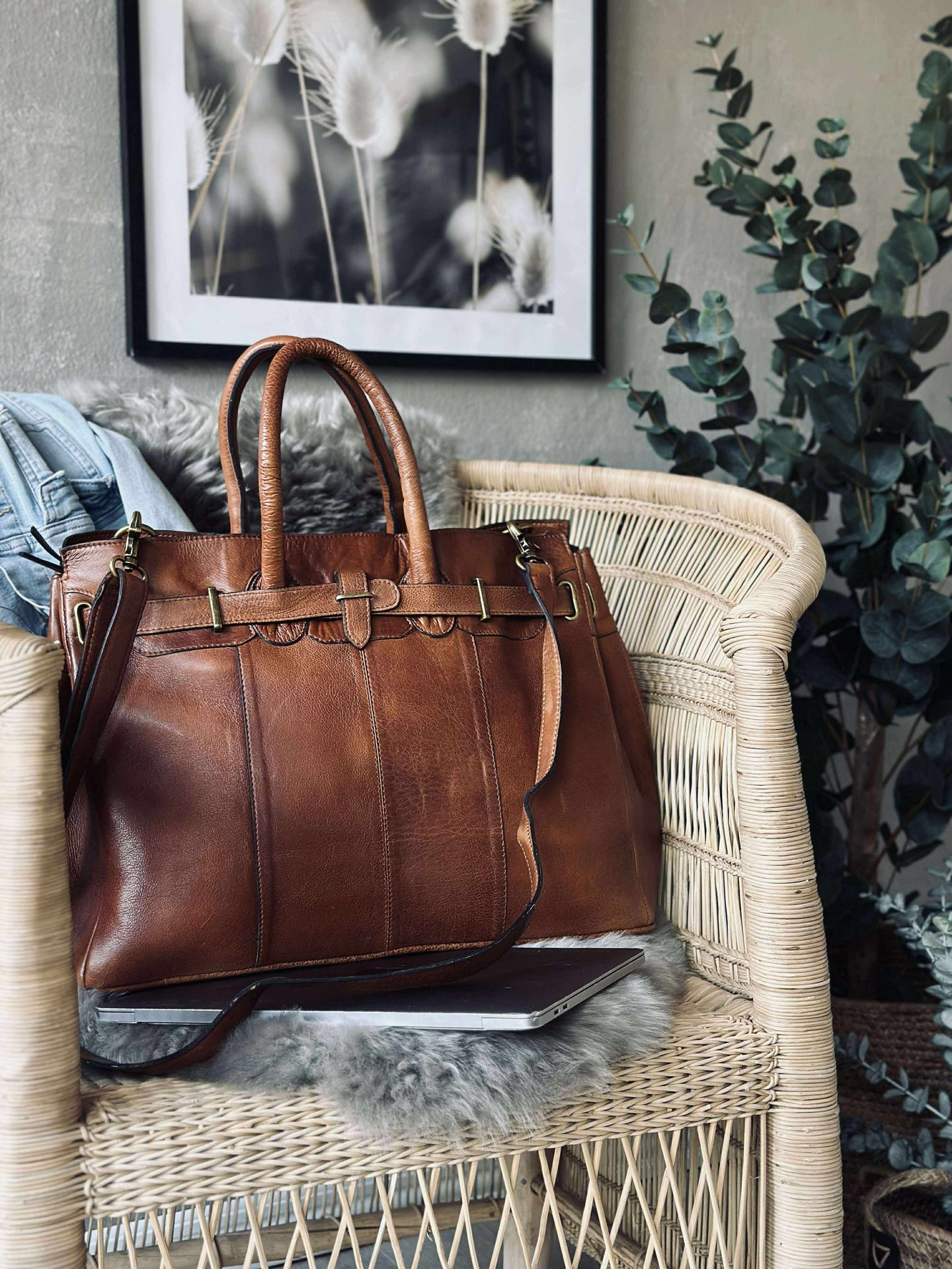Arbeidsveske Mada Big walnut
