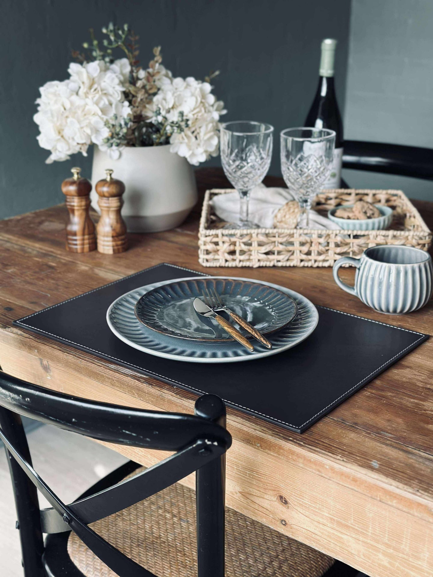 Dekkeserviett - 30x45 Mørk brun