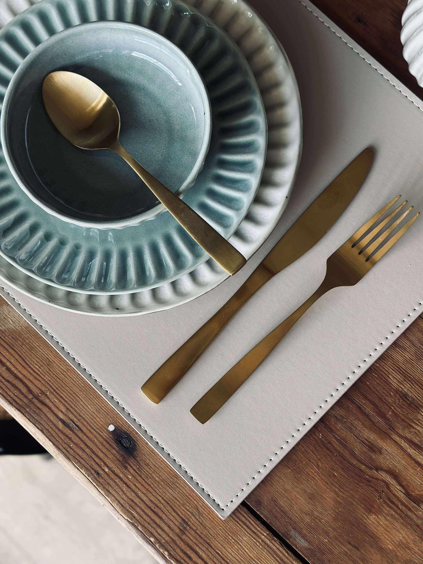 Dekkeserviett - 30x45 - Beige