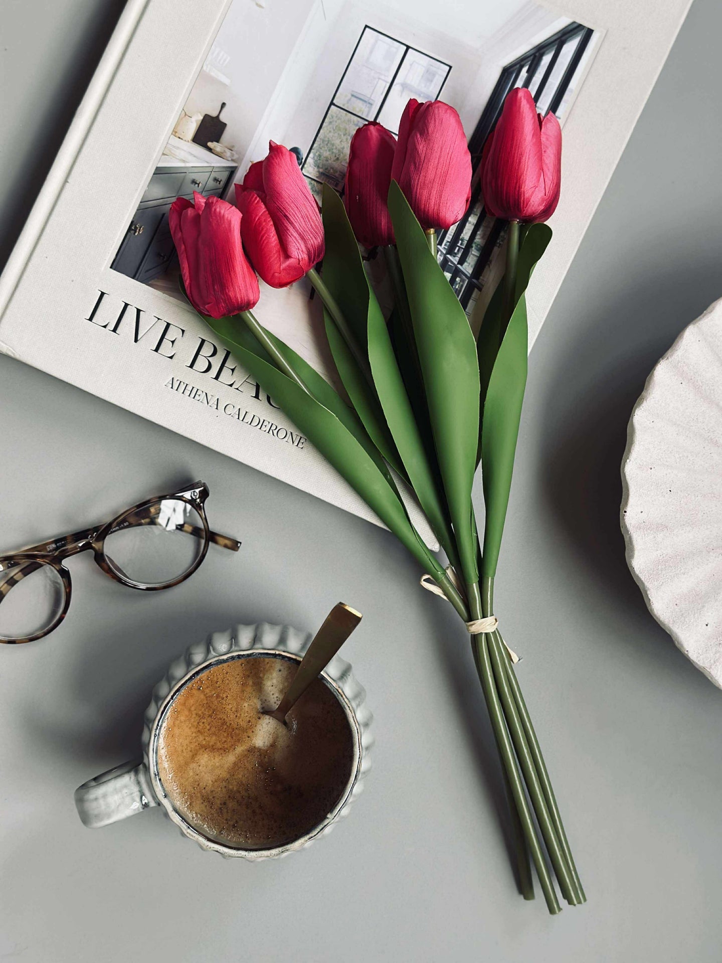 Tulipaner Silkelook– Flere farger