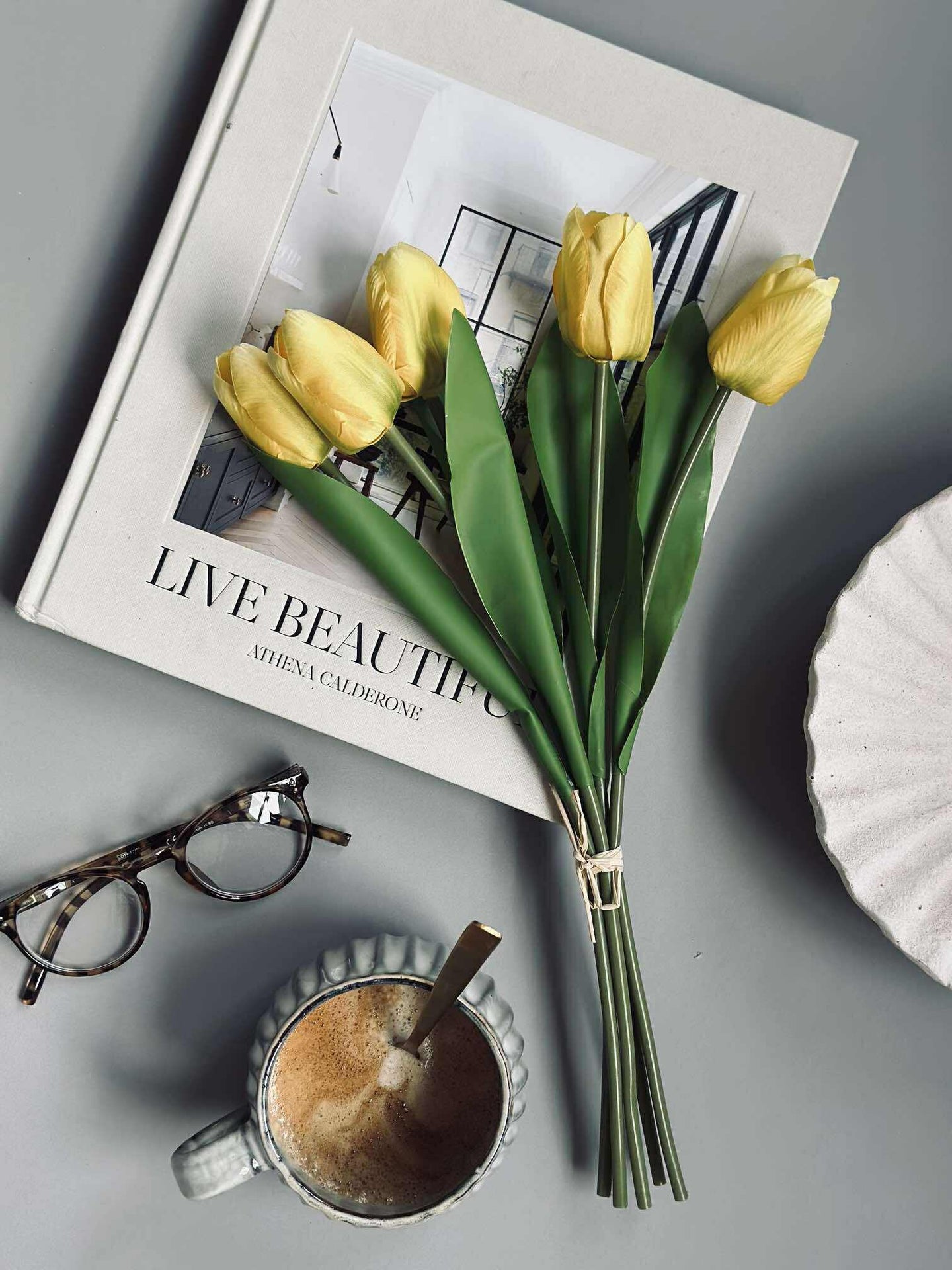 Tulipaner Silkelook– Flere farger