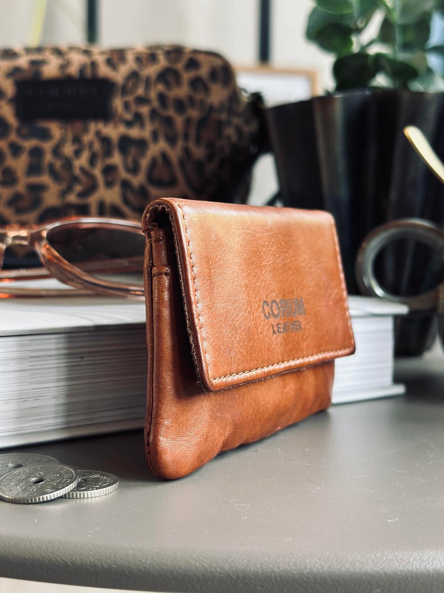 Lommebok MISTY- Cognac