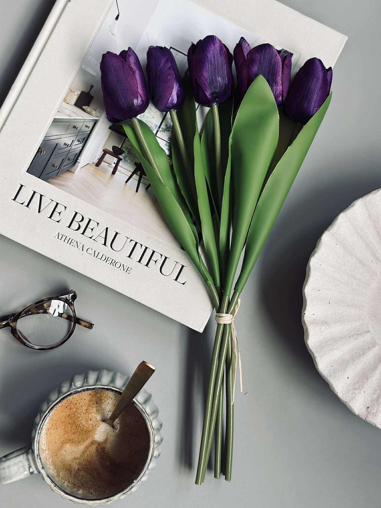 Tulipaner Silkelook– Flere farger
