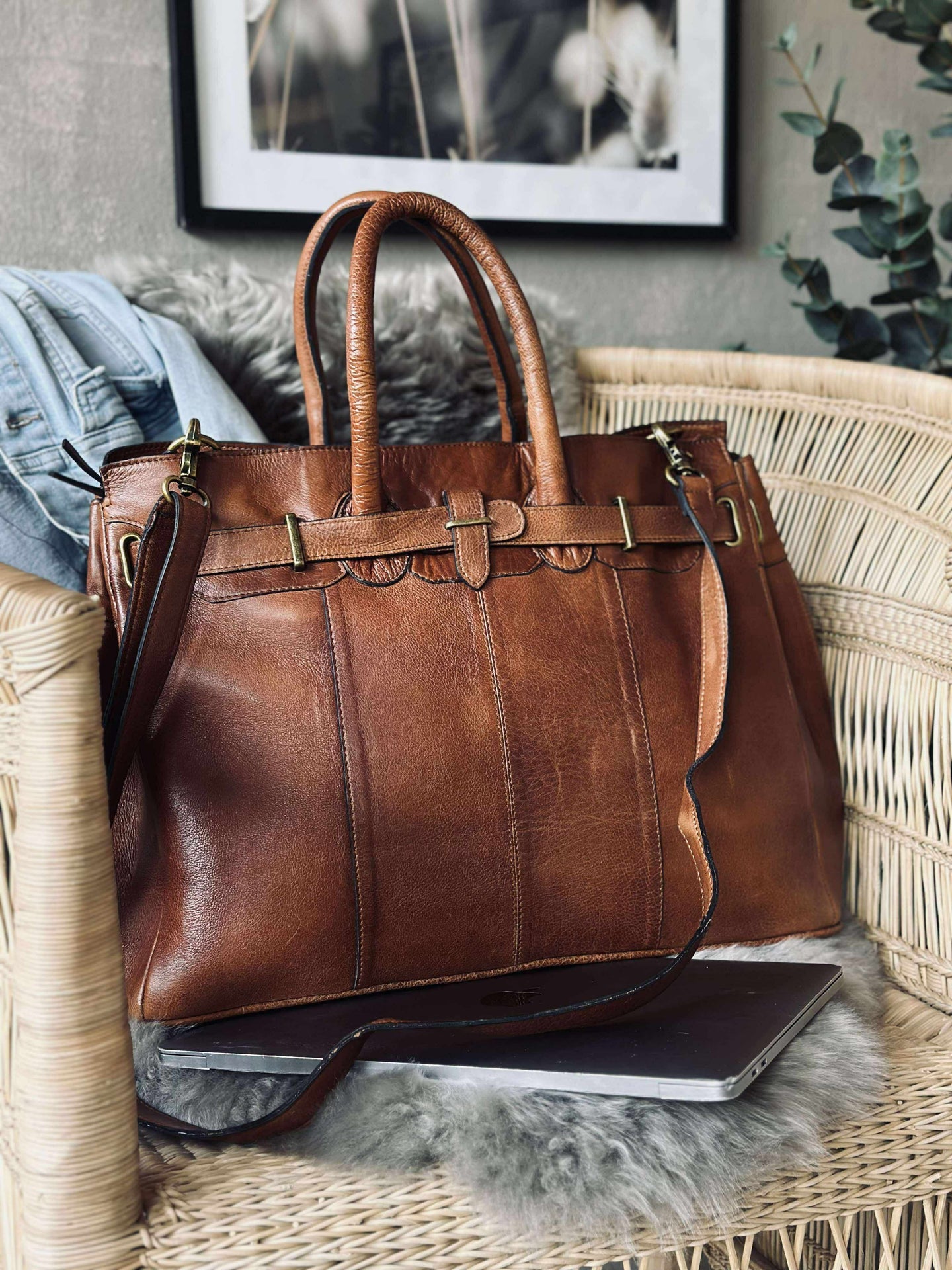 Arbeidsveske Mada Big walnut