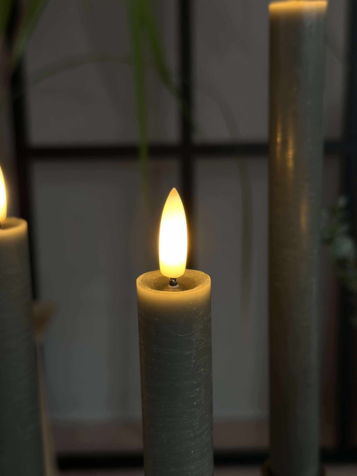 LED Stakelys 4 stk - Grønn