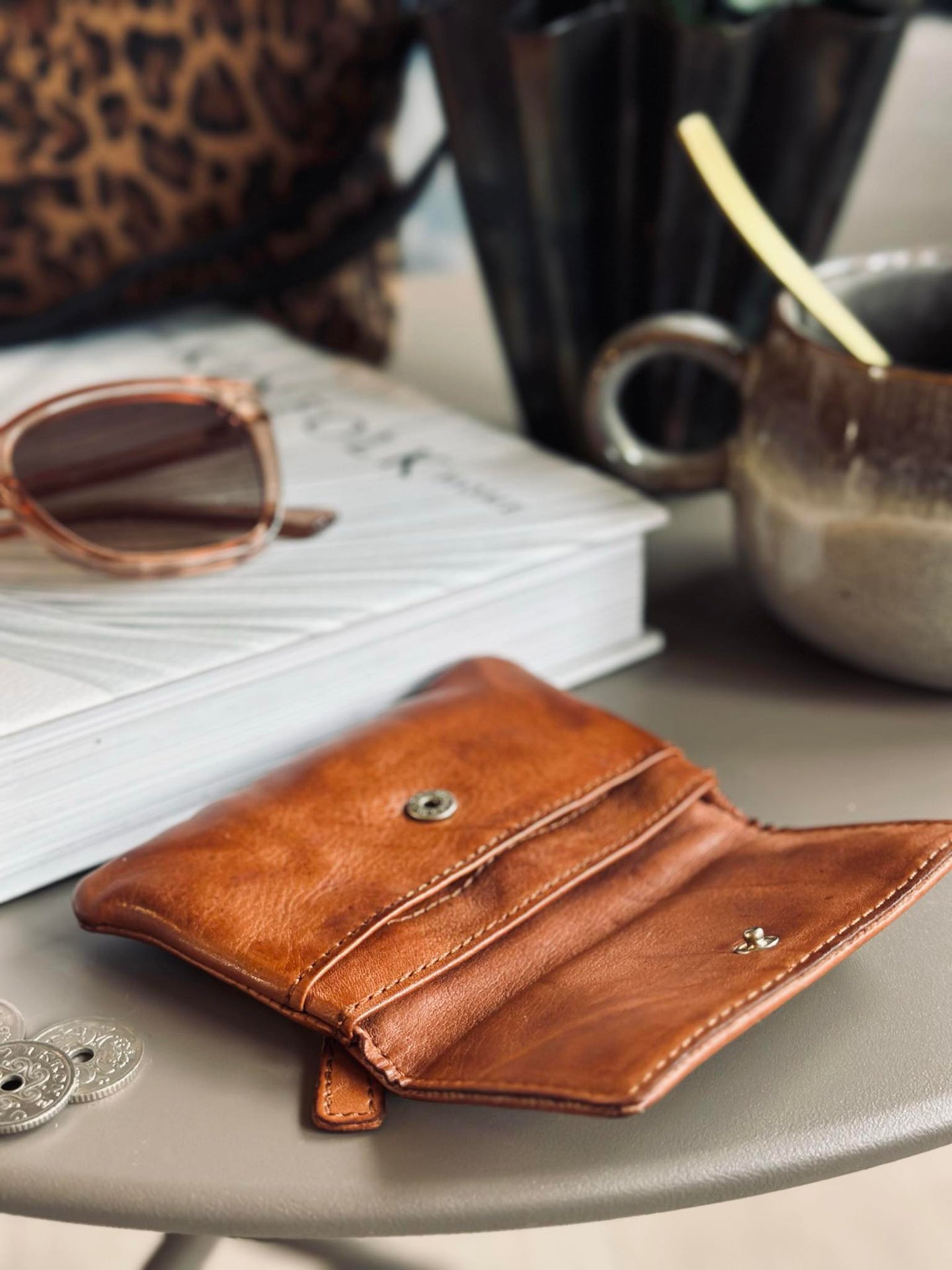 Lommebok MISTY- Cognac