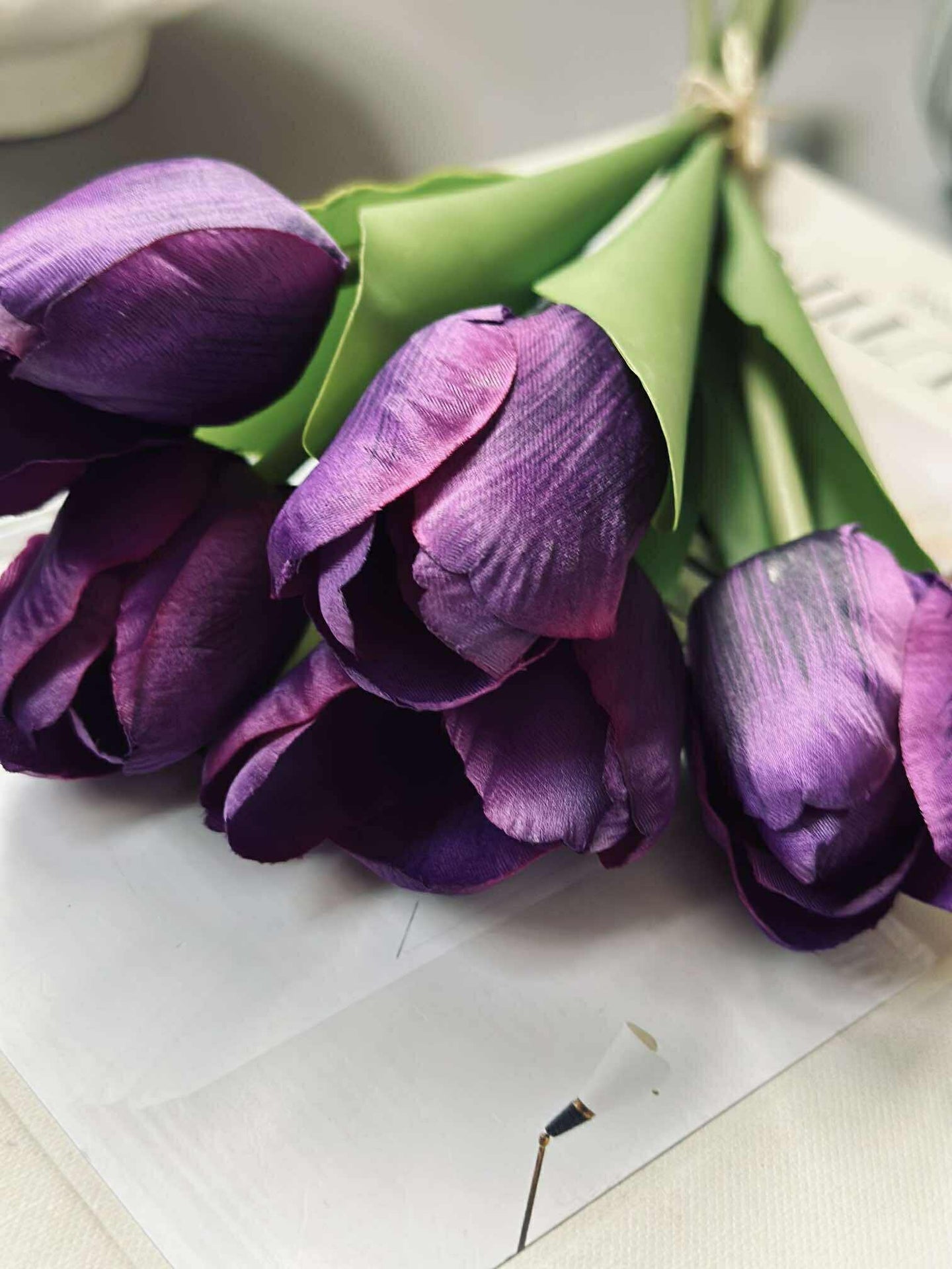 Tulipaner Silkelook– Flere farger
