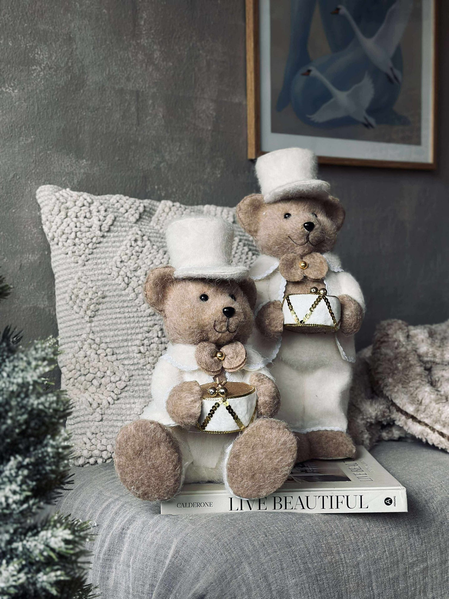 Julebamse - Sittende