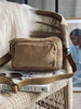 Crossbody Tan fløyel