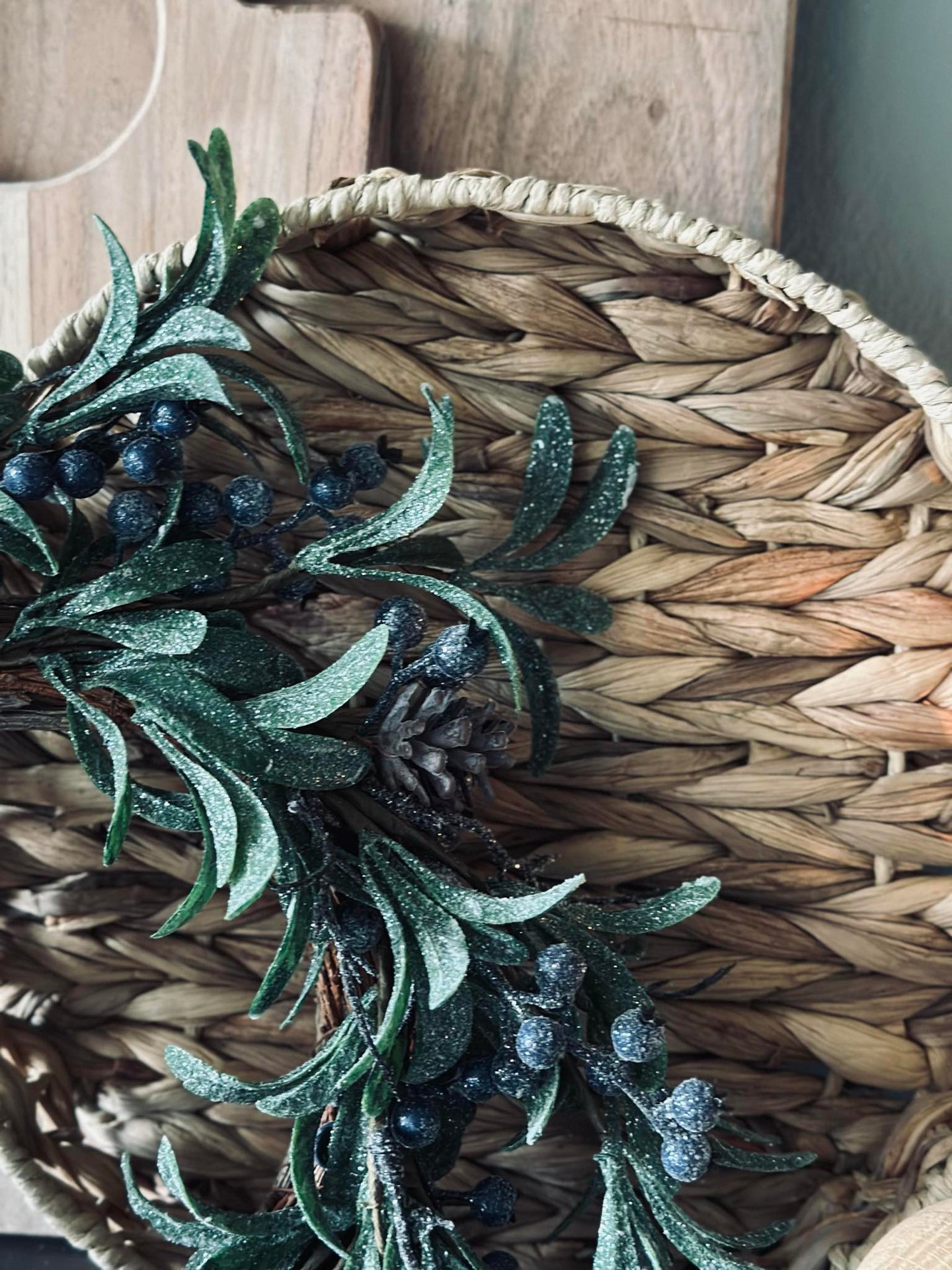 Krans med bær - Vinter