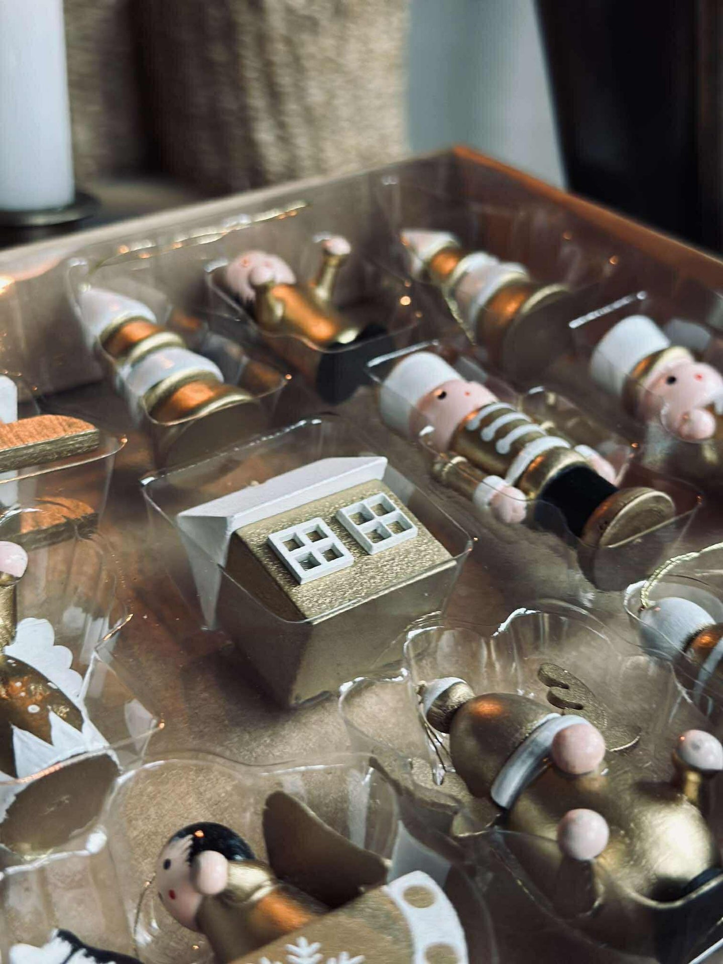 Juleoppheng tre - 12 stk.