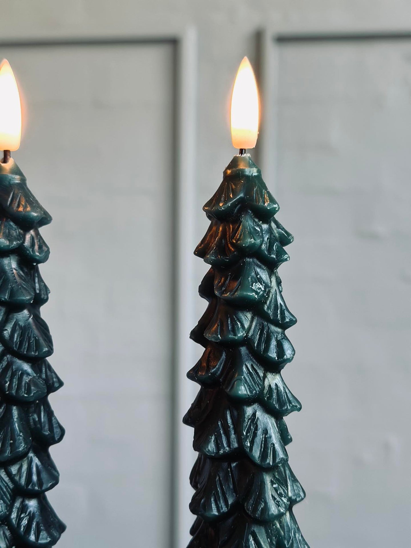 LED-stakelys 2 stk - Juletre