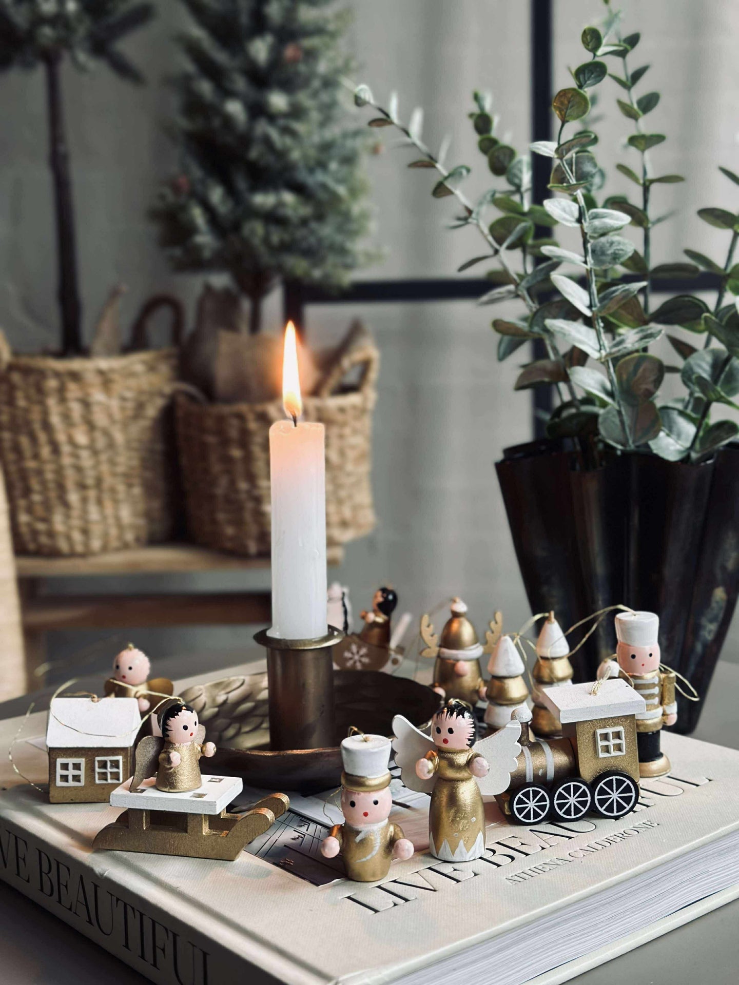 Juleoppheng tre - 12 stk.