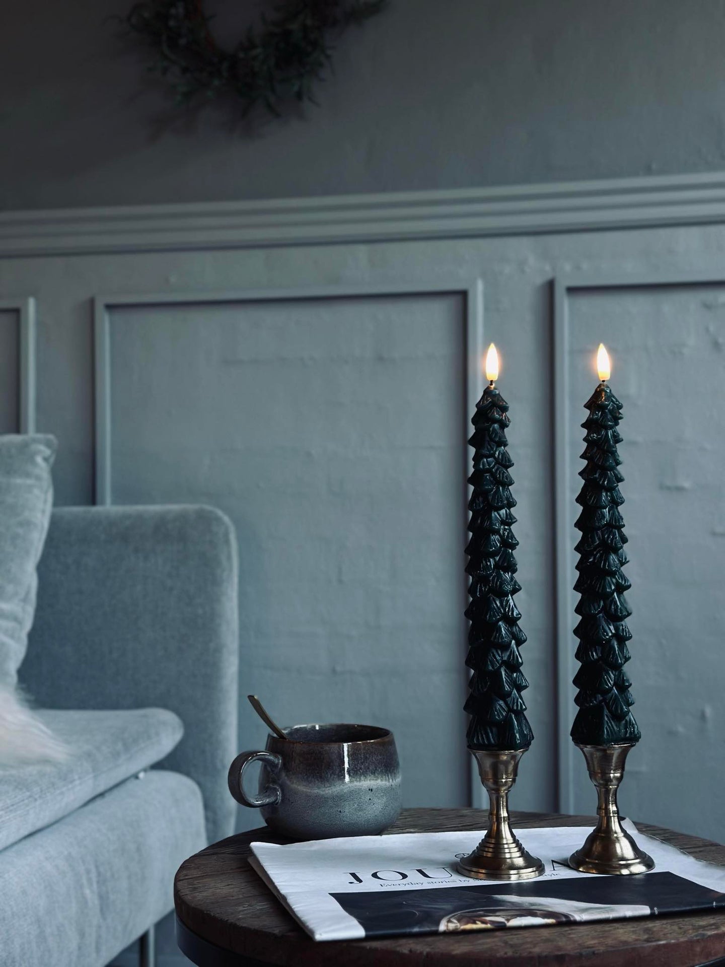 LED-stakelys 2 stk - Juletre