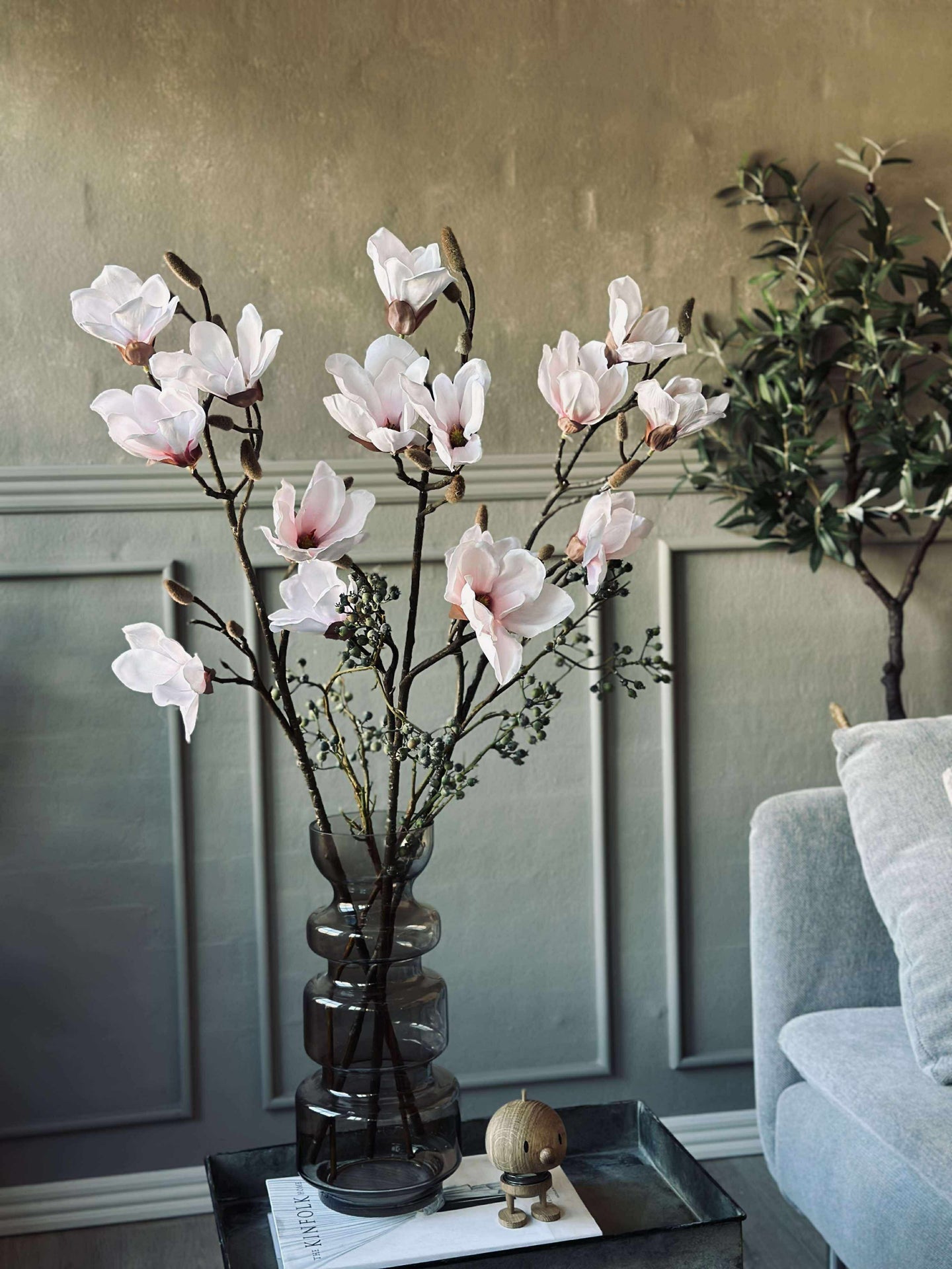 Magnoliagren rosa - 92cm