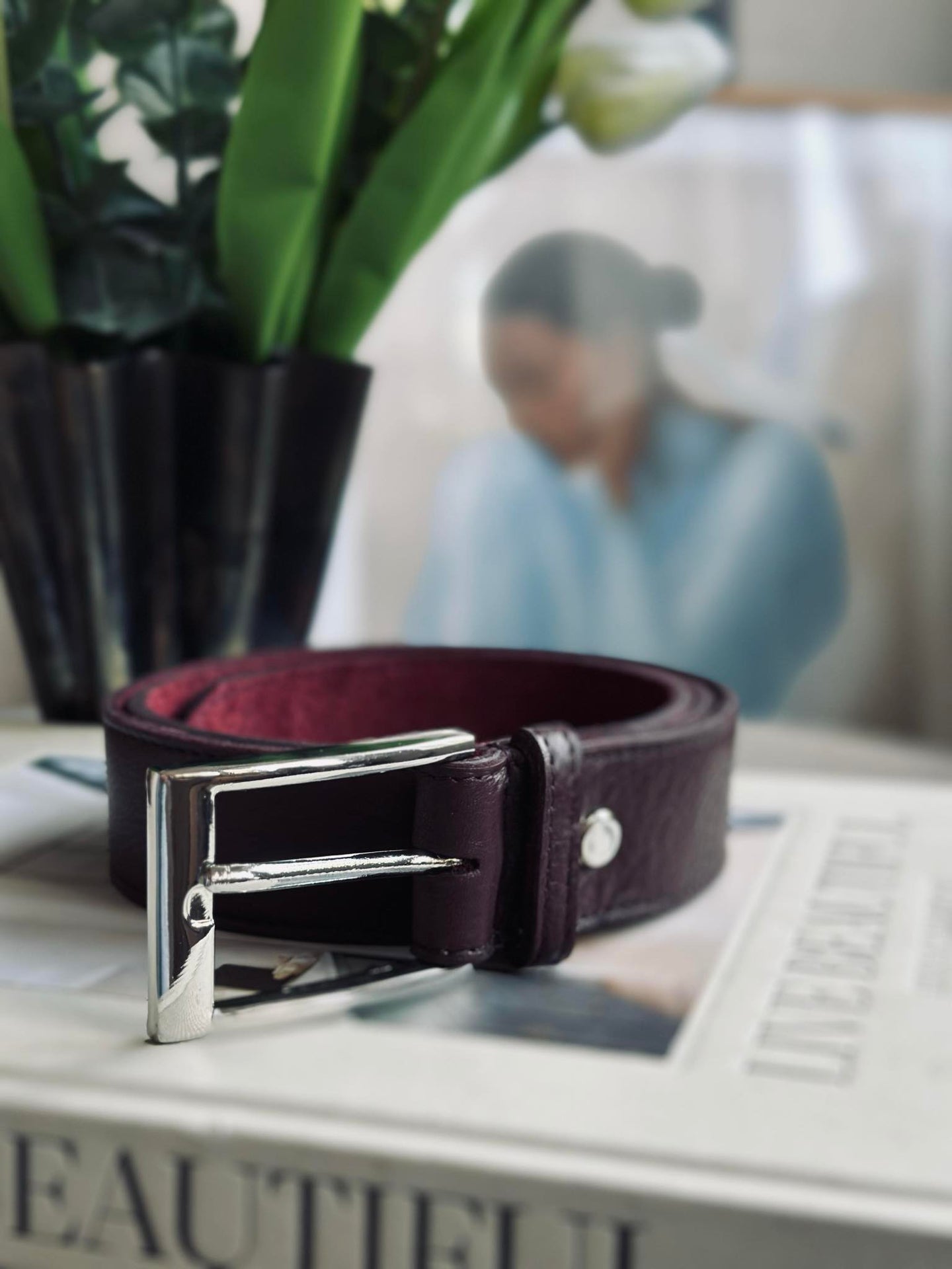 Belte 3,5 cm - OX blood