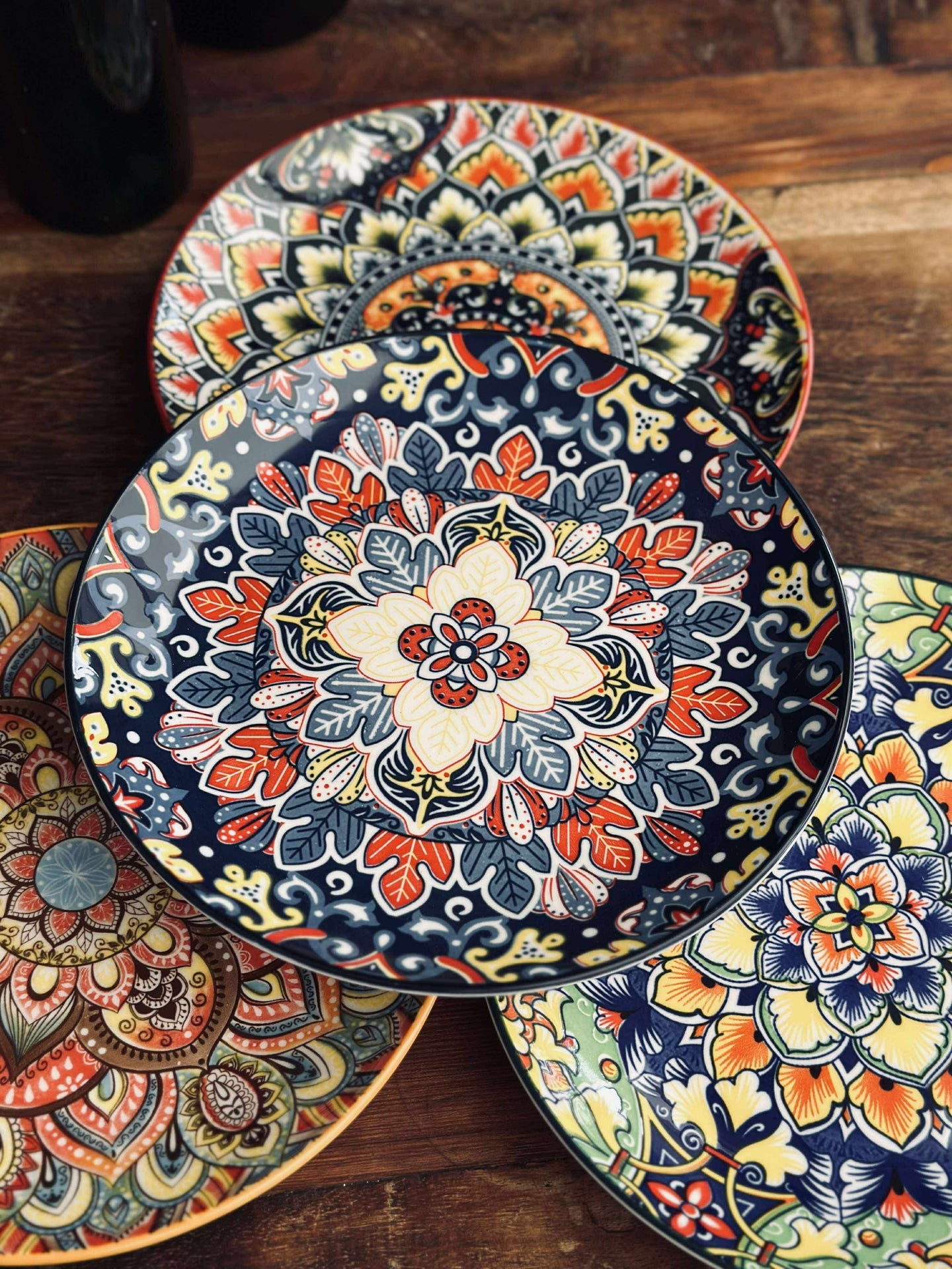 Tallerken Farge boheme MIX