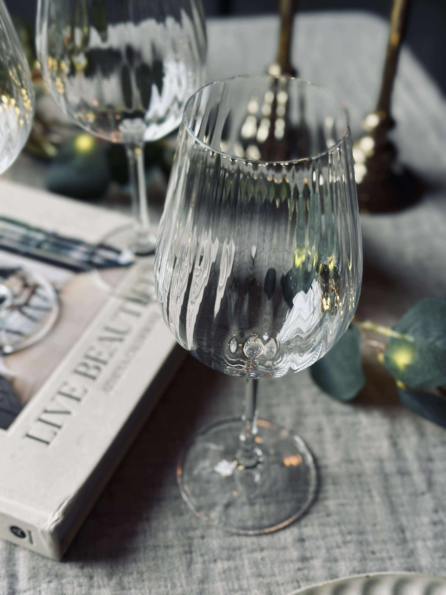 Vinglass hvitvin  CRYSTAL - Sett med 4 stk.
