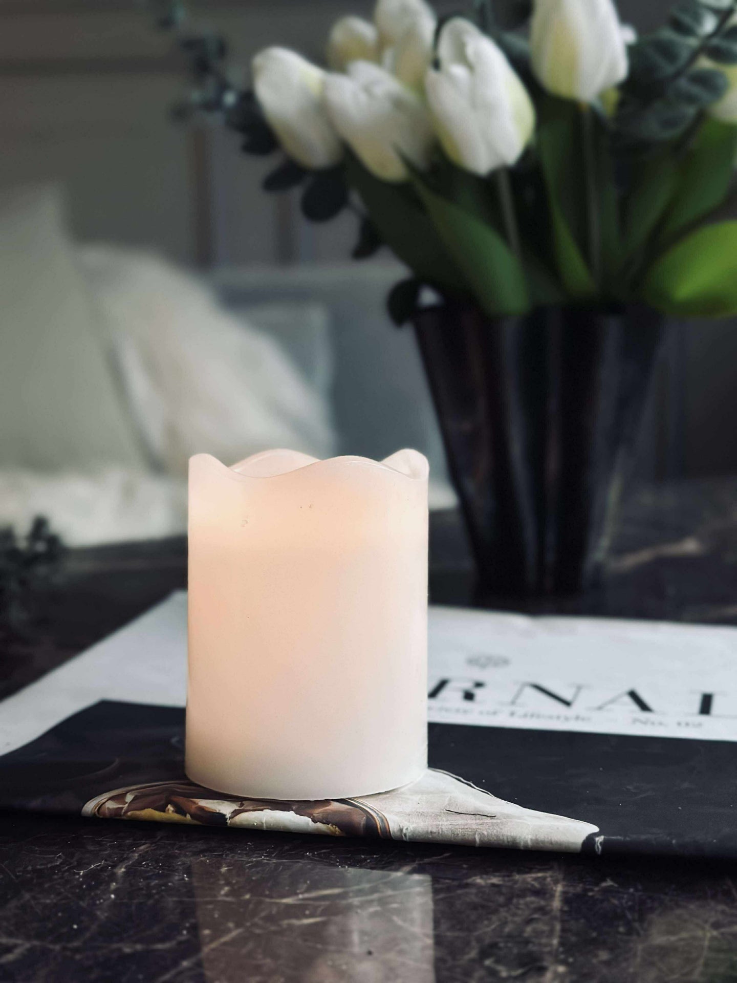 LED Blokklys med timer