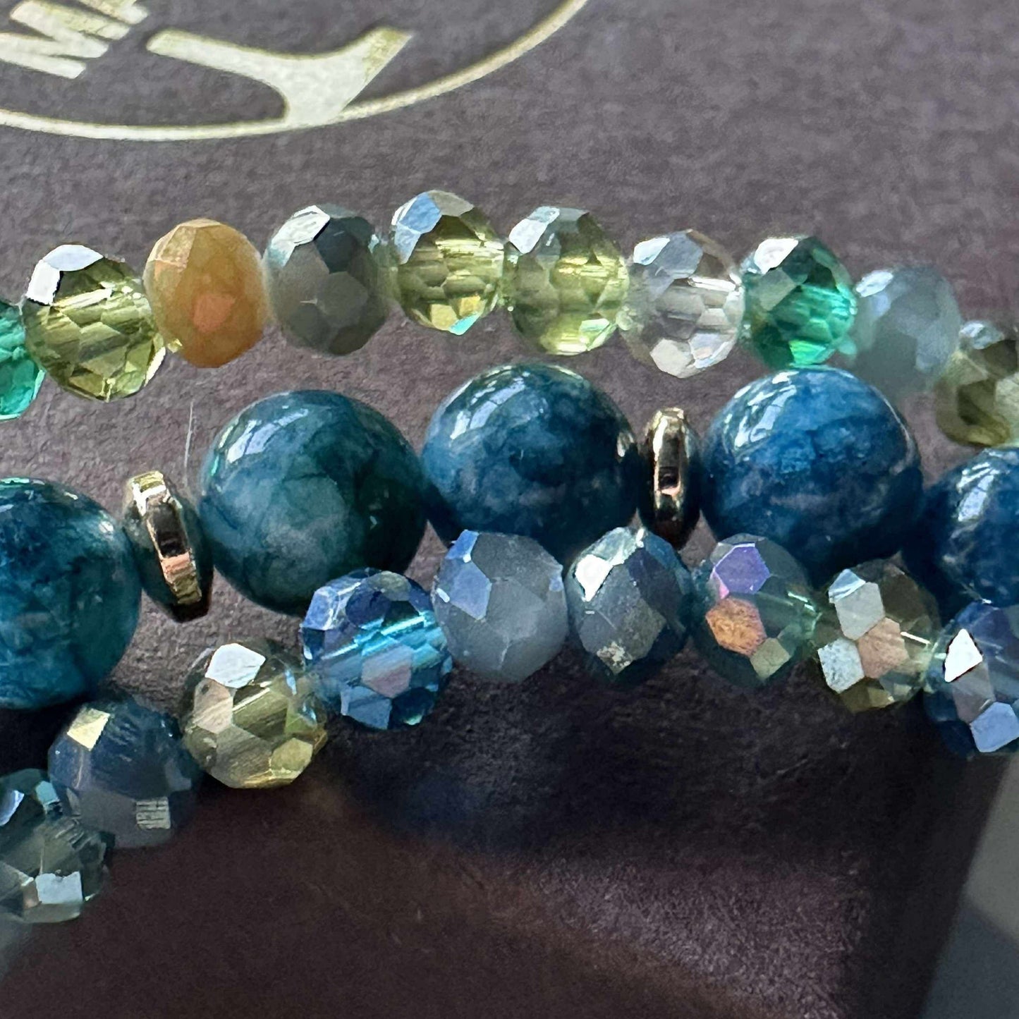 Armbånd Luna Sea Green – Sett med 3 stk