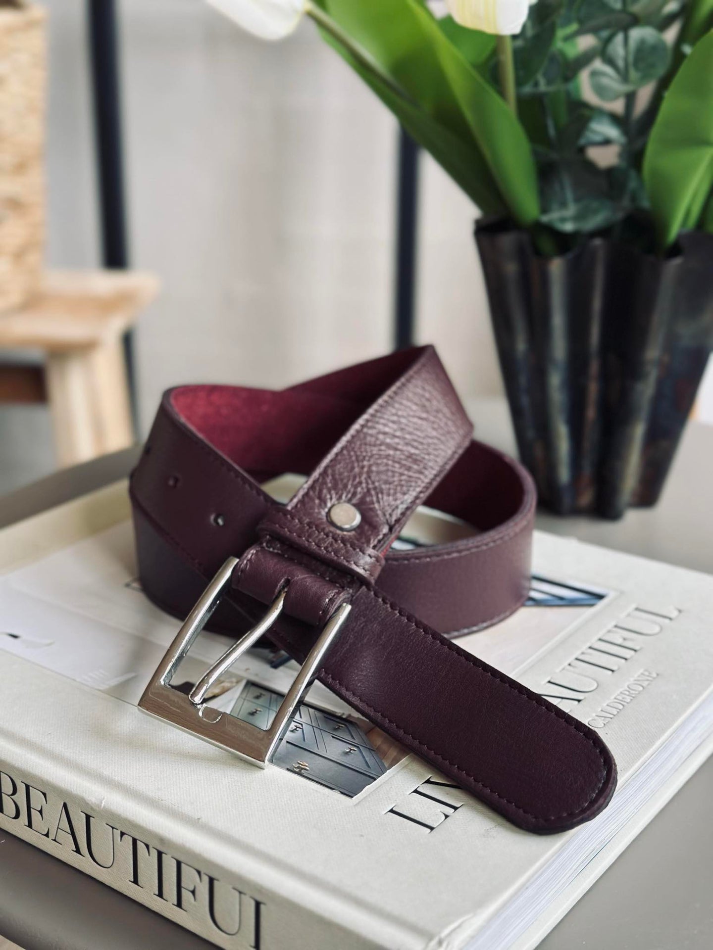 Belte 3,5 cm - OX blood