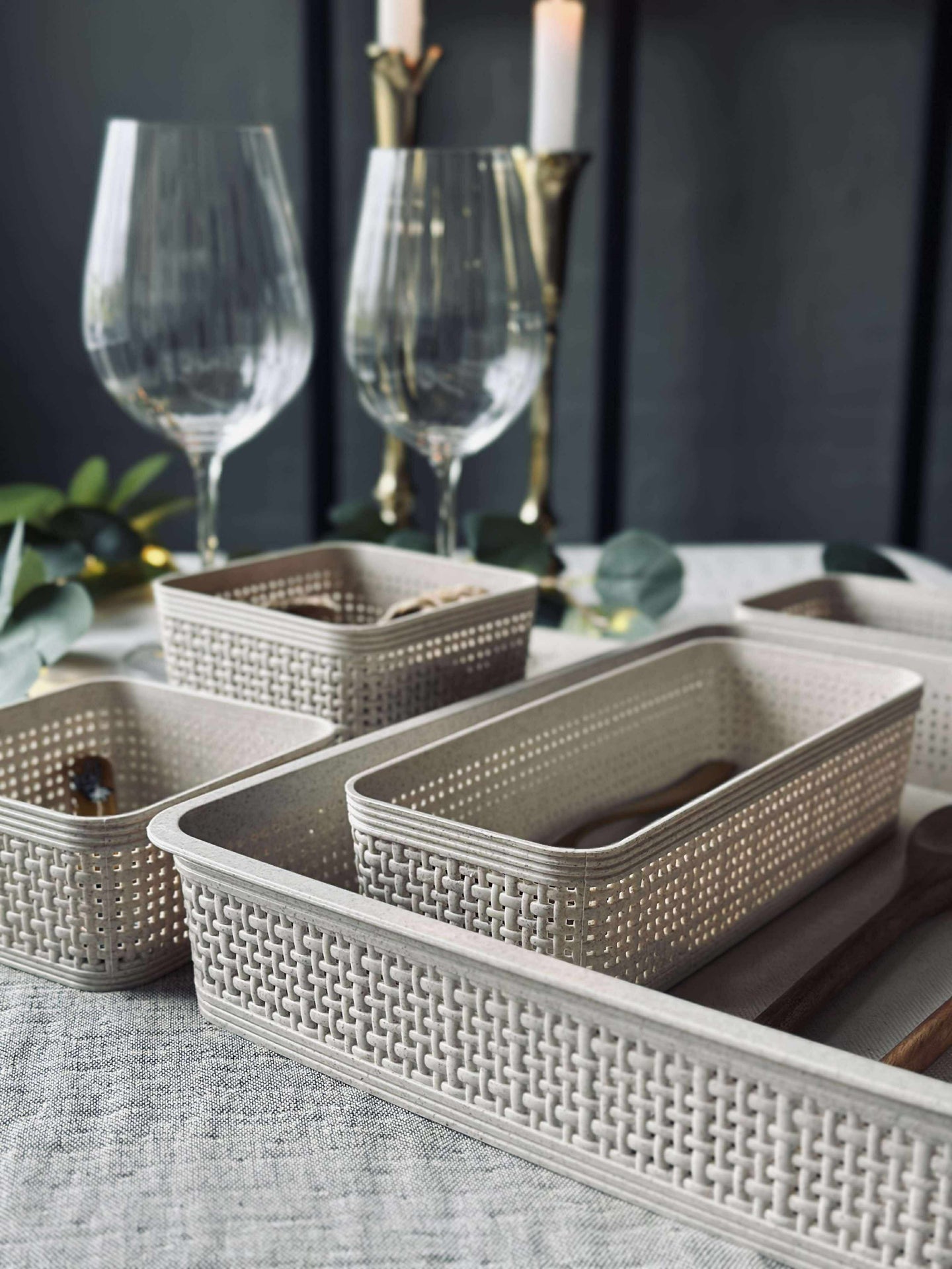 Makeup organiser Freja - Sett med 5 deler