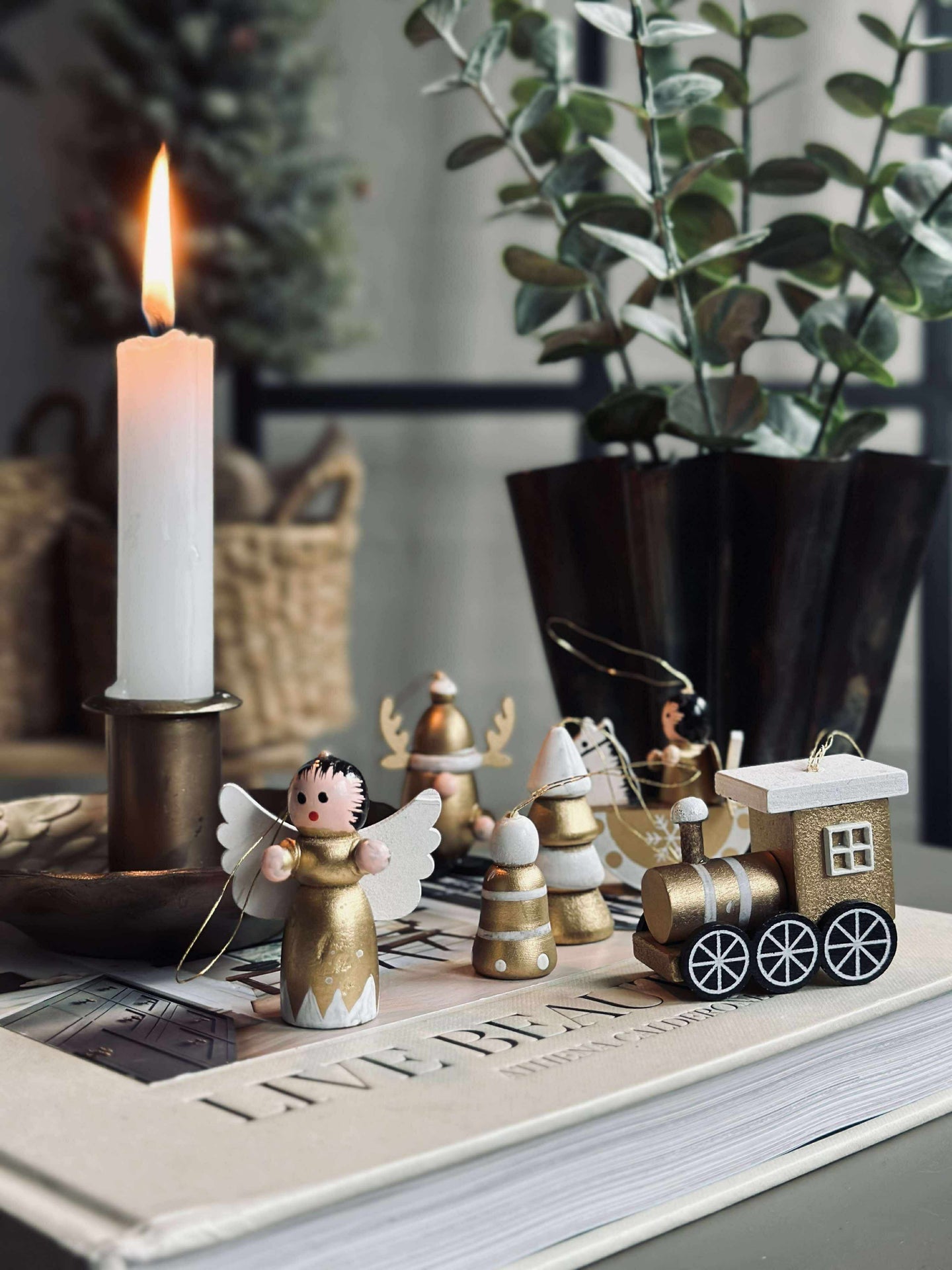 Juleoppheng tre - 12 stk.