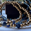 Armbånd Ofelia Navy - Sett med 5 armbånd