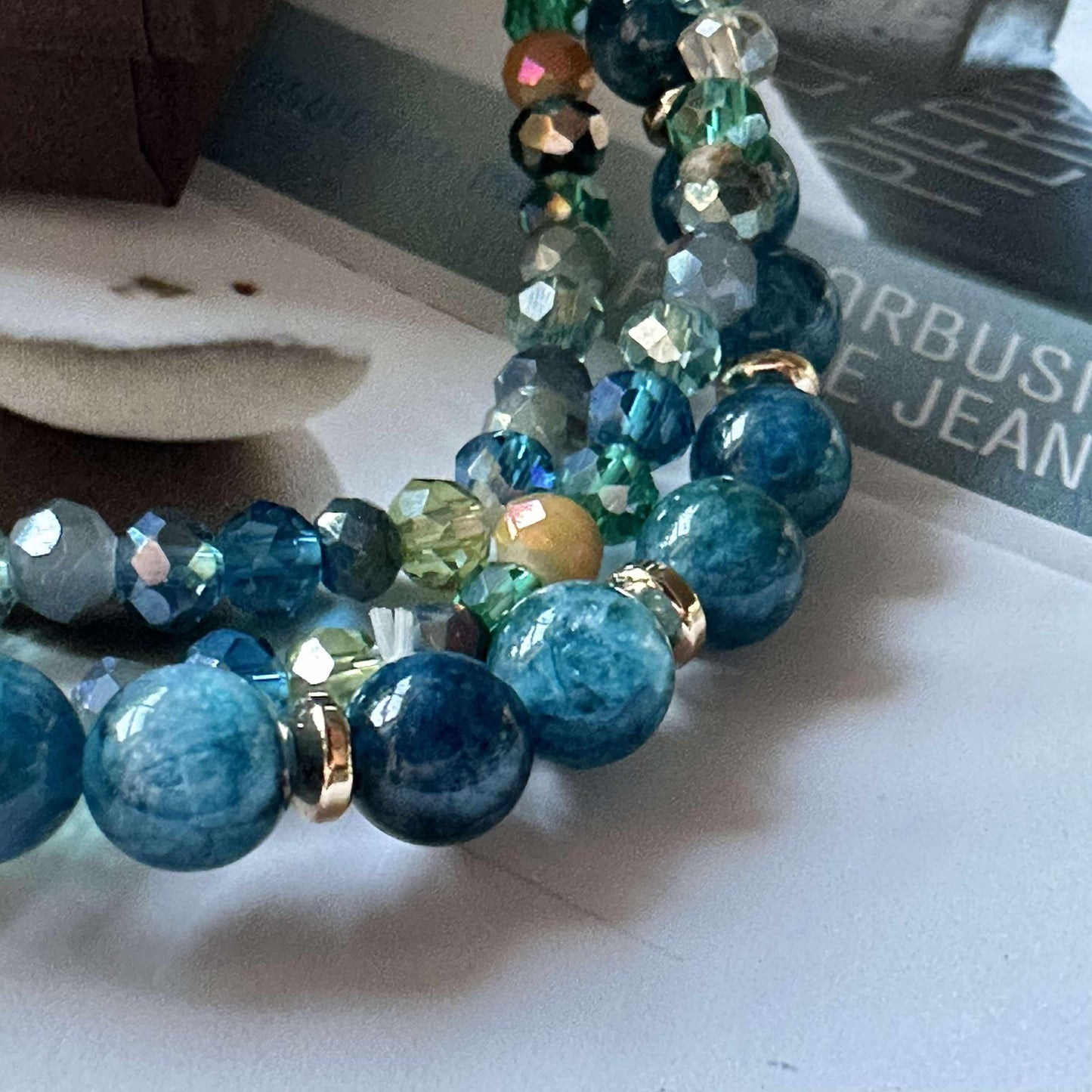 Armbånd Luna Sea Green – Sett med 3 stk