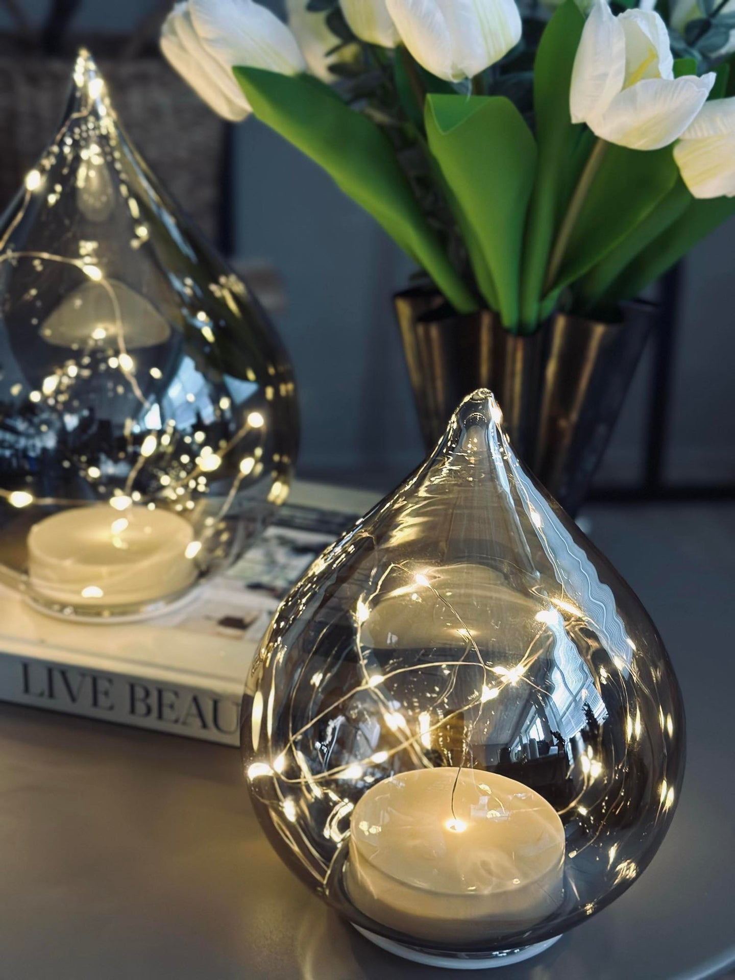 Drop led-lampe - 19 cm