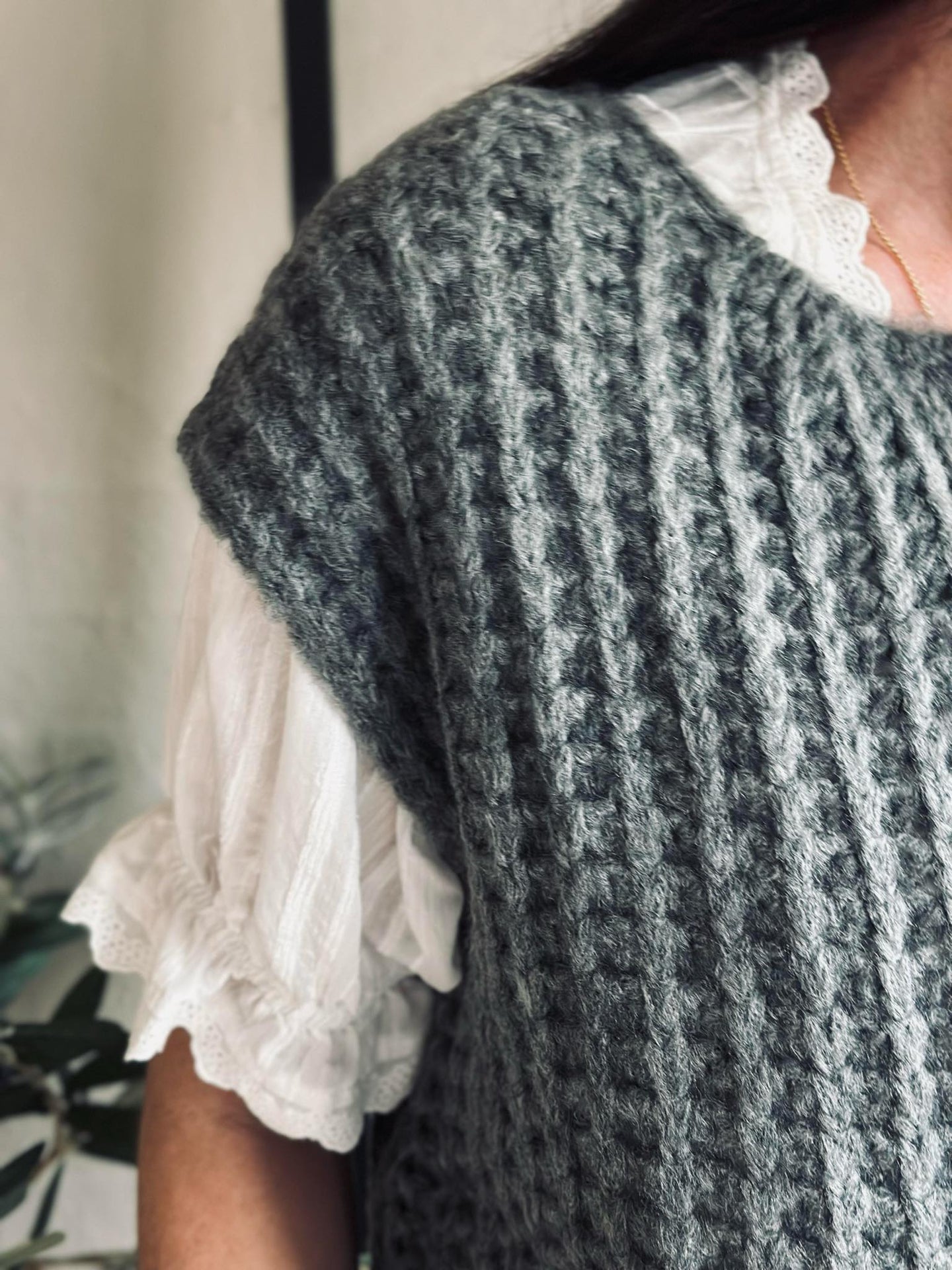 Vest Ruby grå