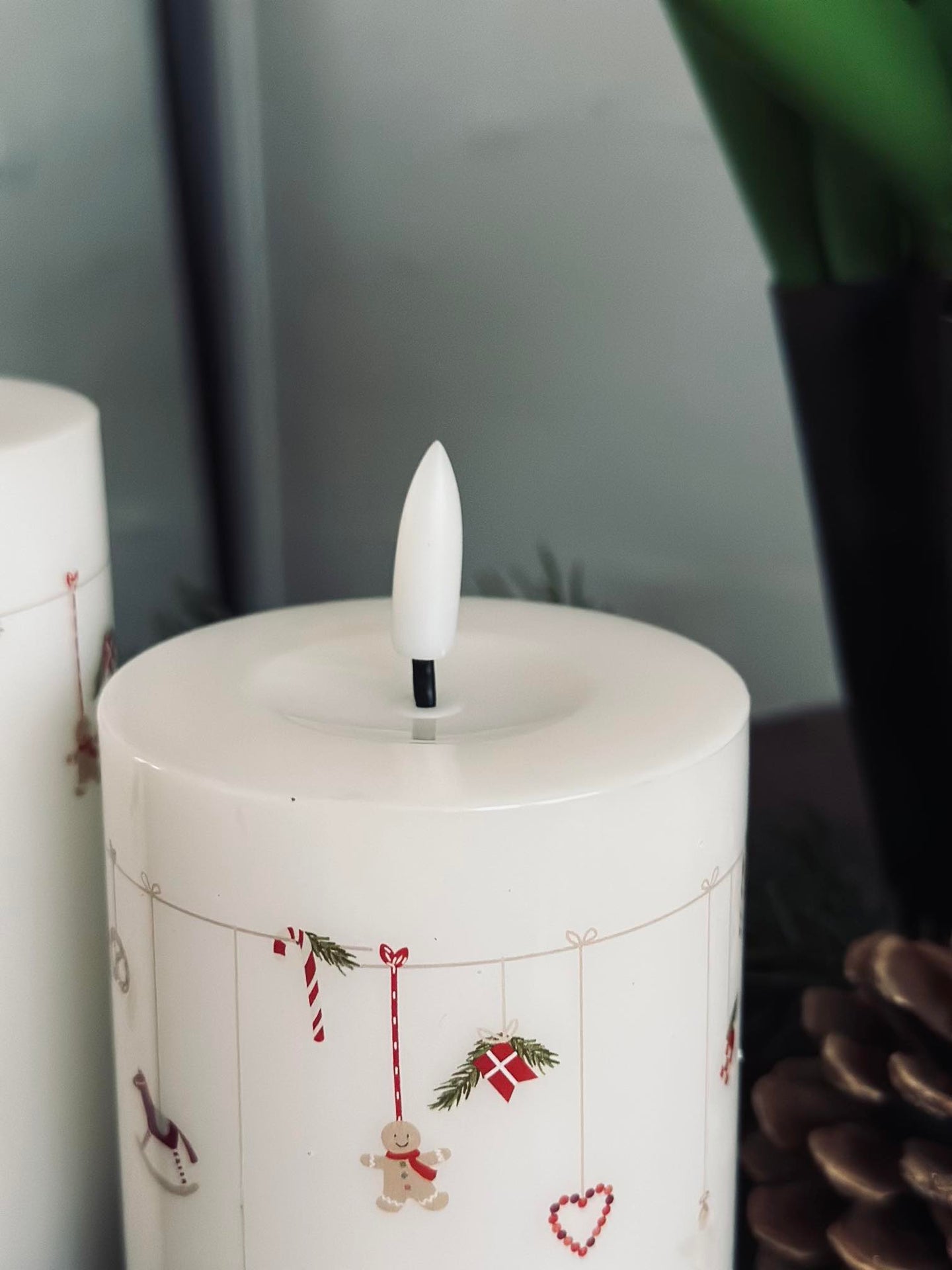 LED blokallys TWINKLE CHRISTMAS - Sett med 2 stk.
