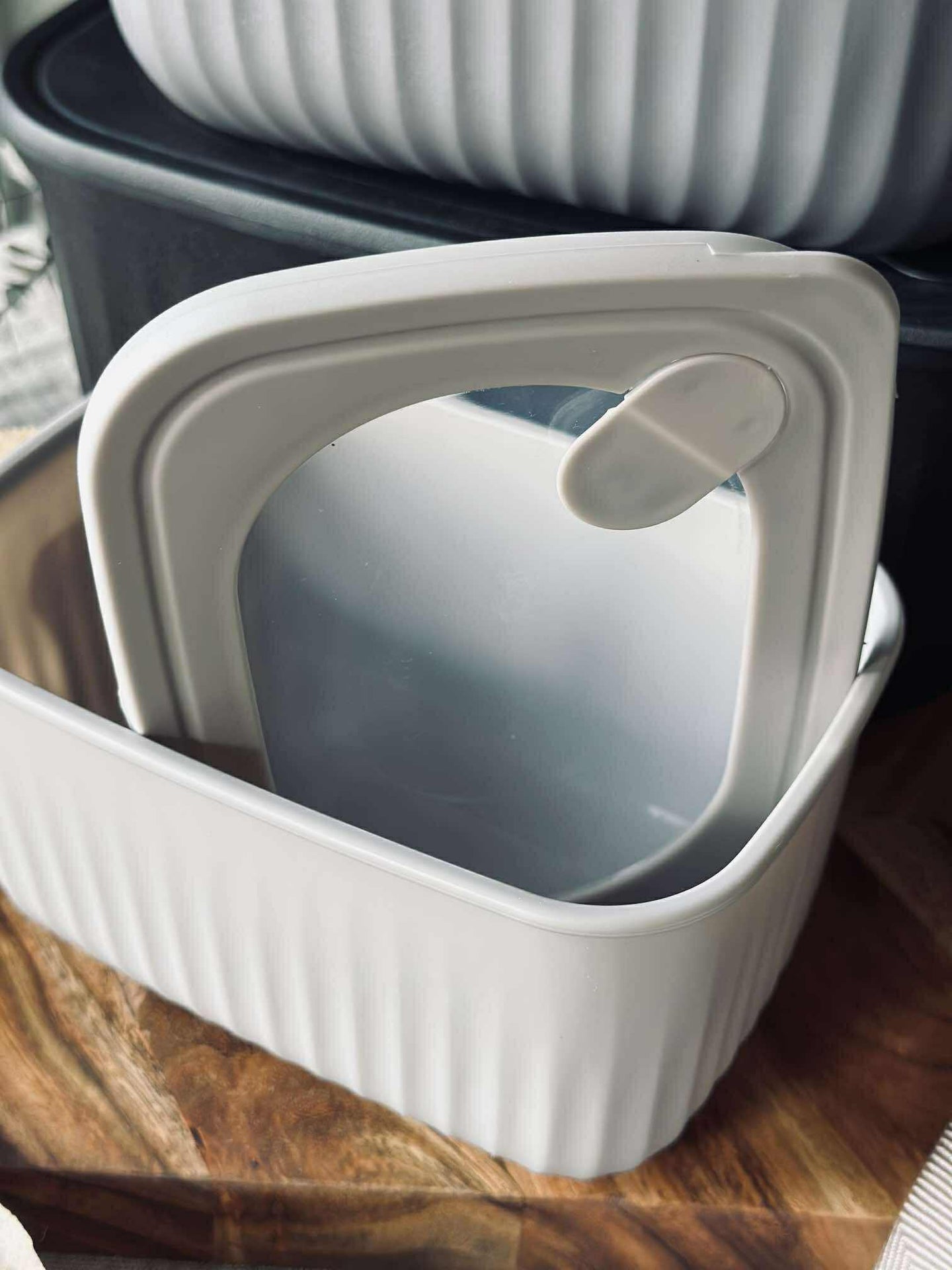 Oppbevaringsbokser – Sett med 4 stk.