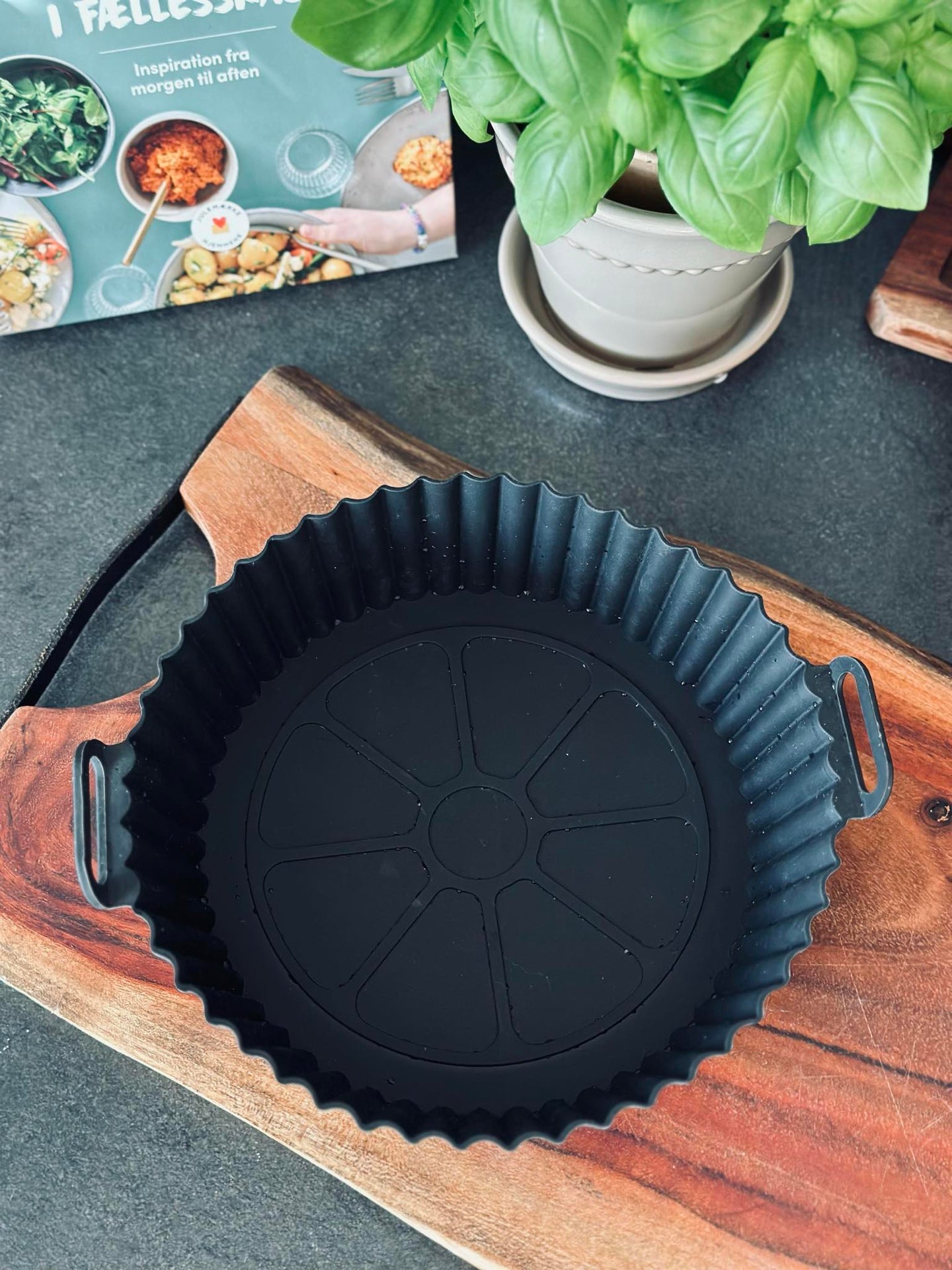 Silikonform til airfryer