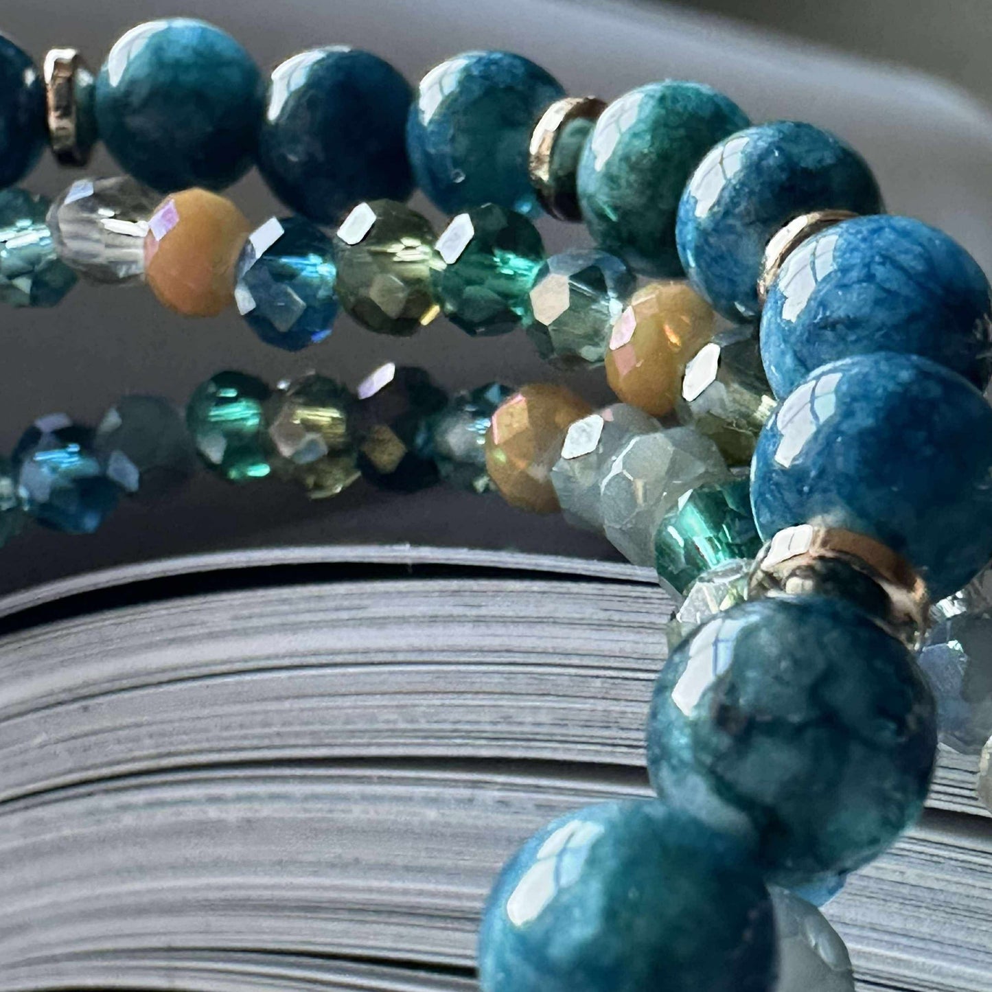 Armbånd Luna Sea Green – Sett med 3 stk