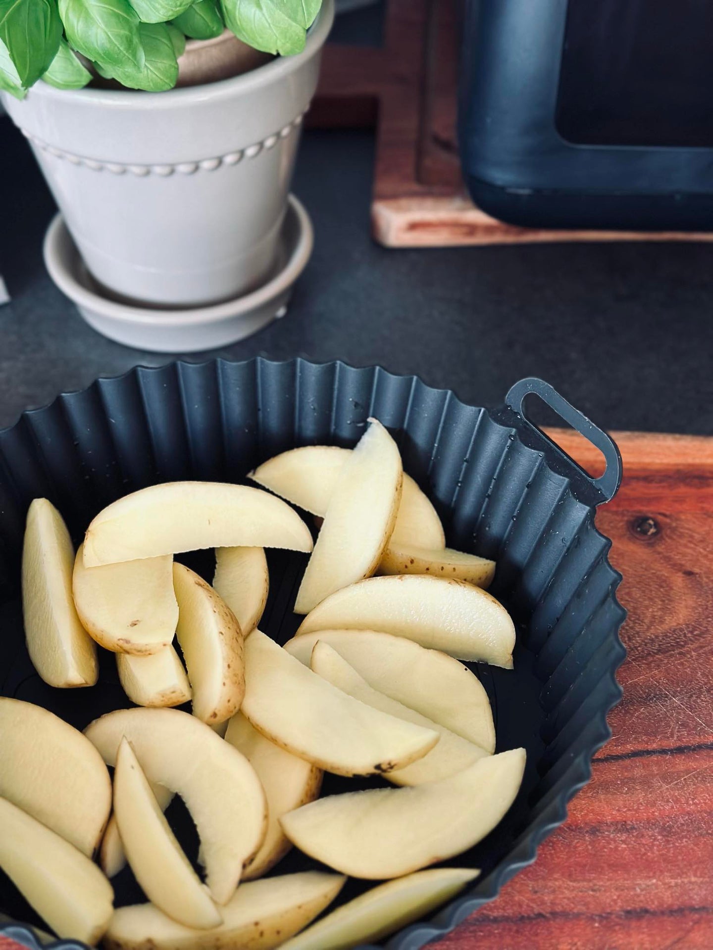 Silikonform til airfryer