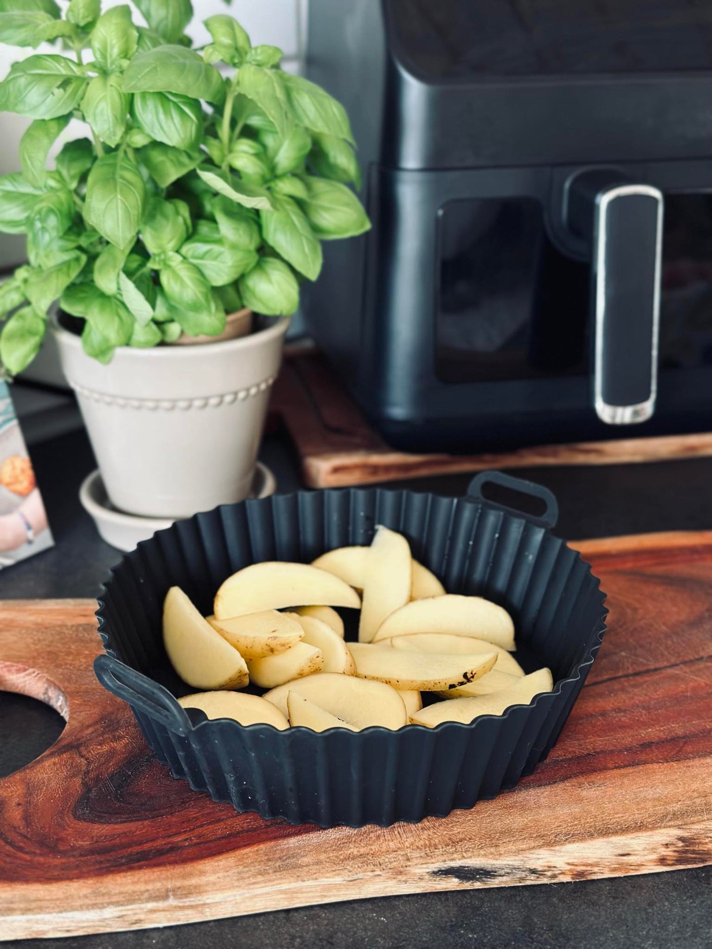Silikonform til airfryer