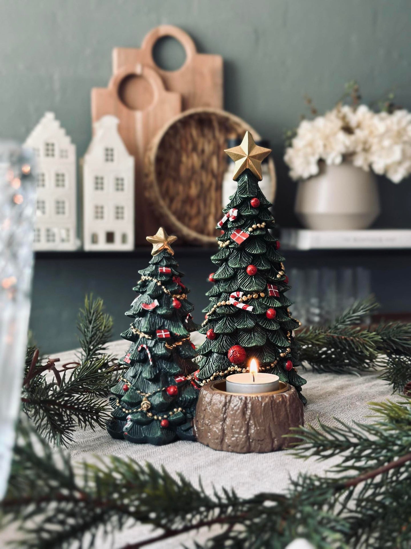 Lysestake Juletre