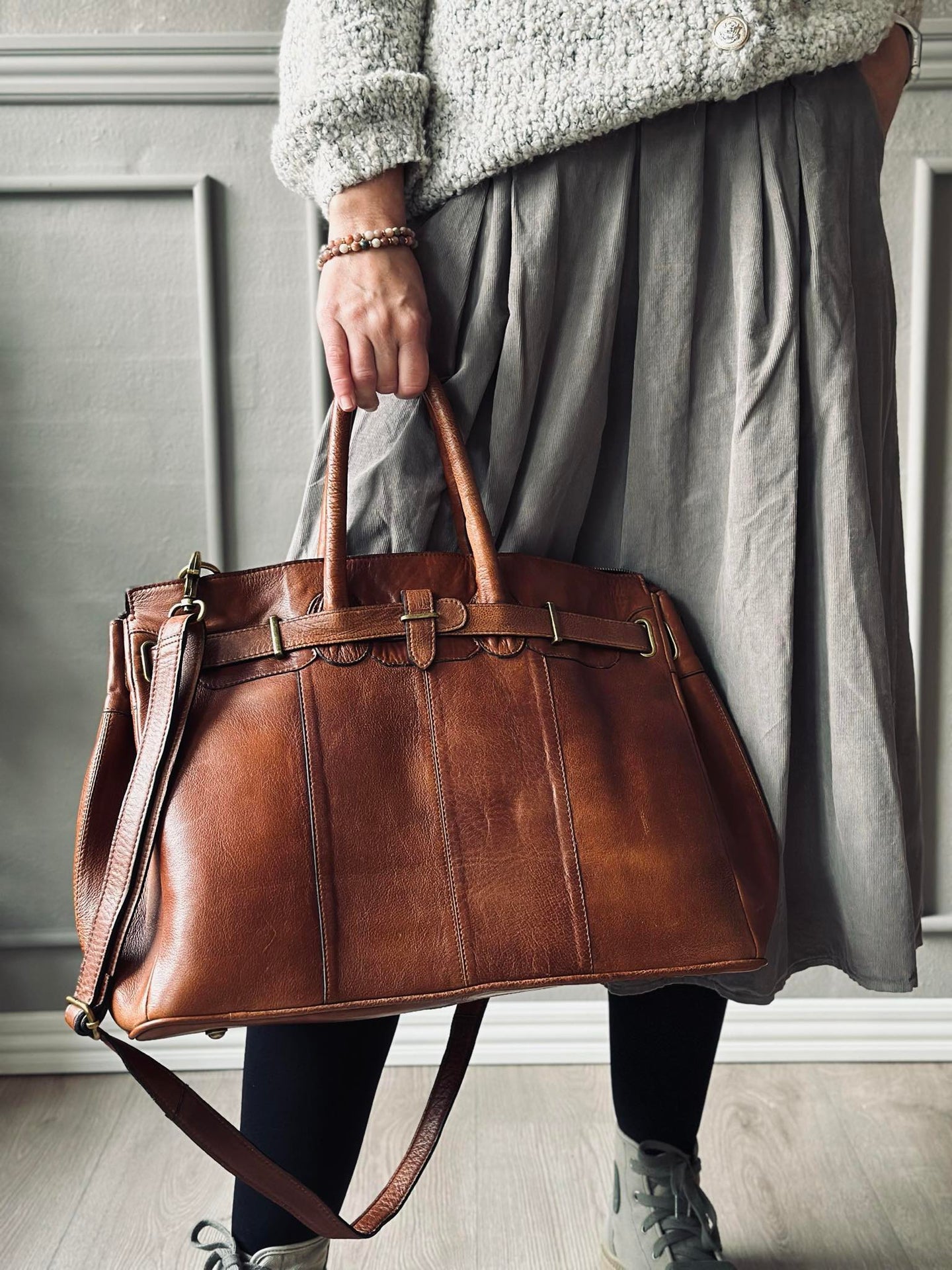 Arbeidsveske Mada Big walnut