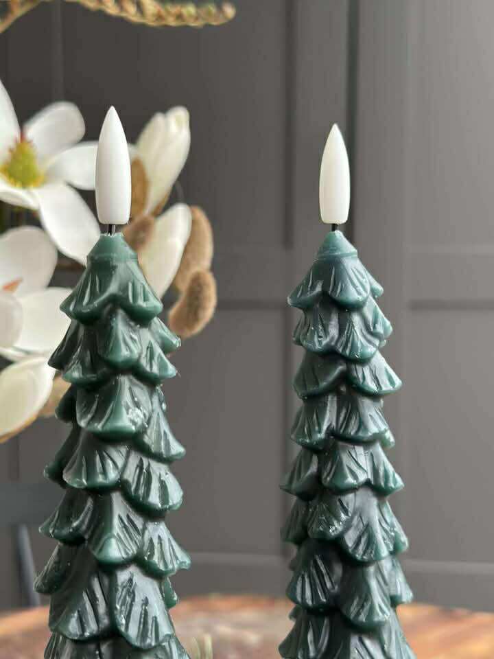 LED-stakelys 2 stk - Juletre