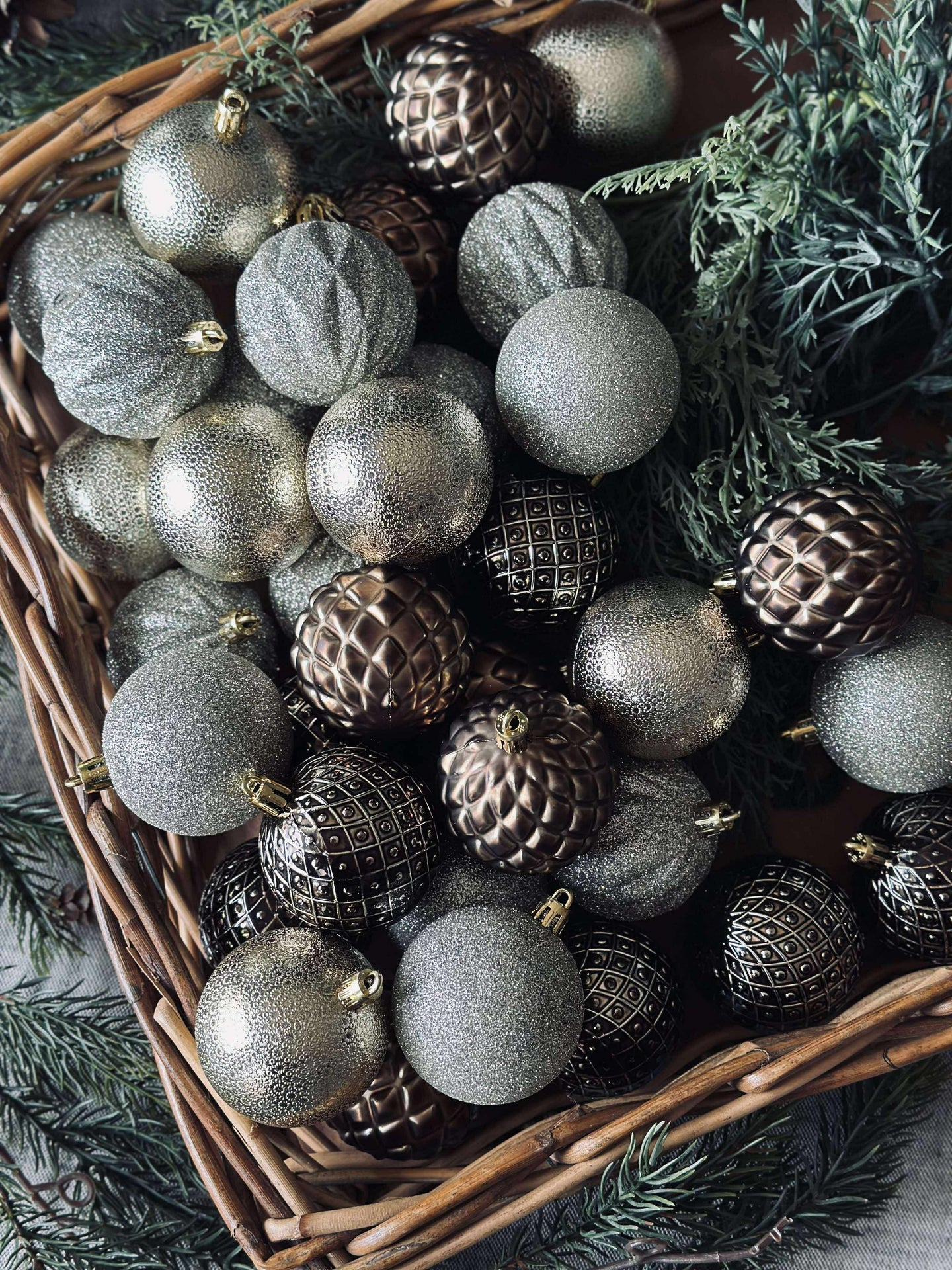 Julekule mix boks 35stk.