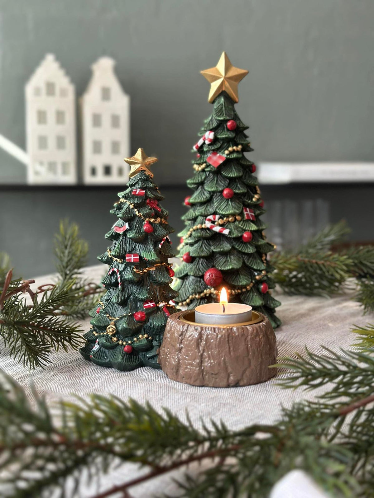 Lysestake Juletre