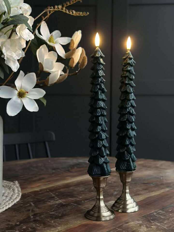 LED-stakelys 2 stk - Juletre