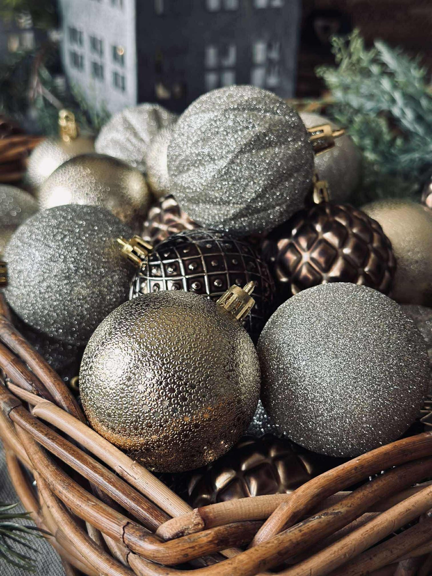 Julekule mix boks 35stk.