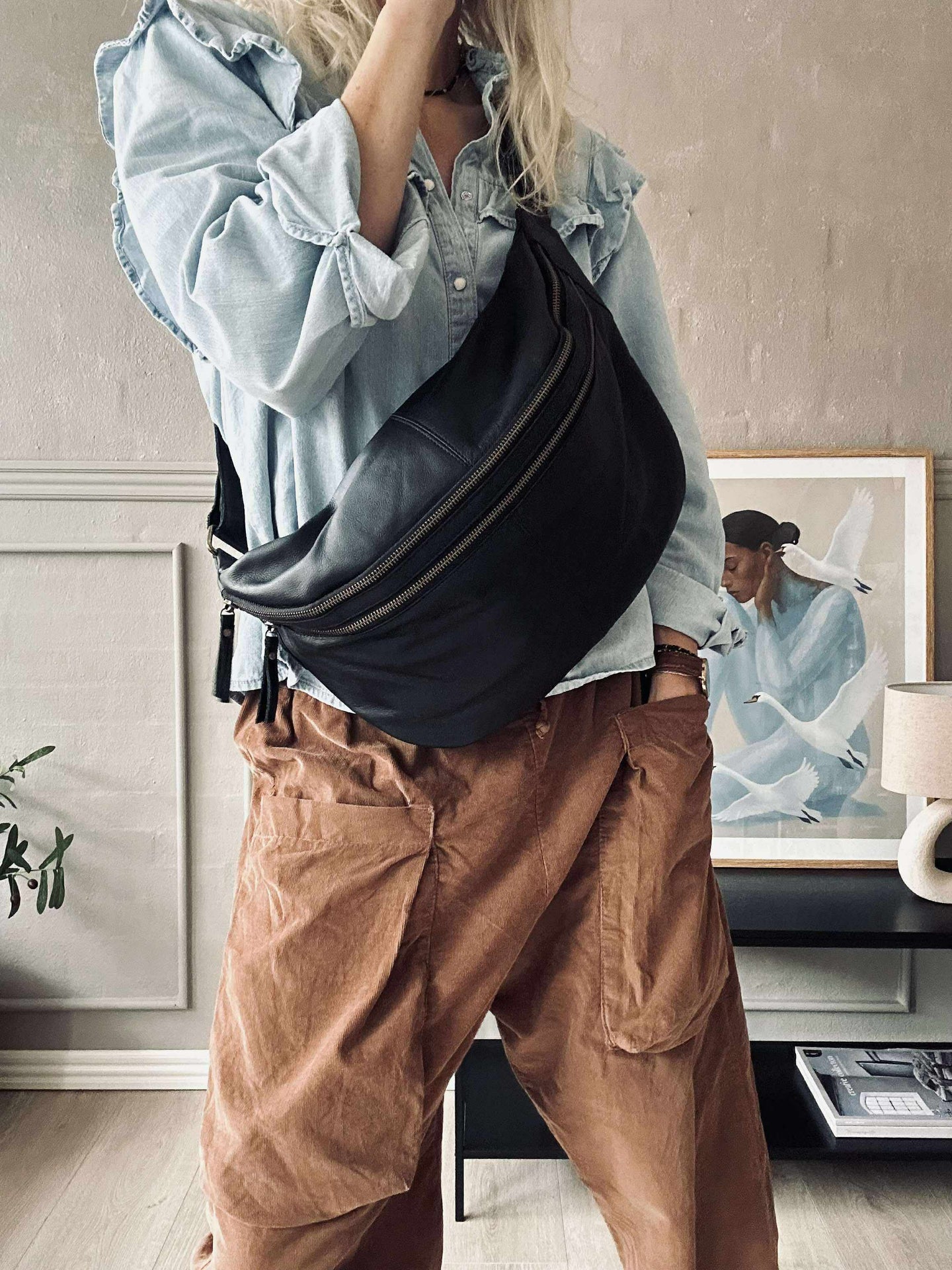 Bumsekk Jina Stor Svart