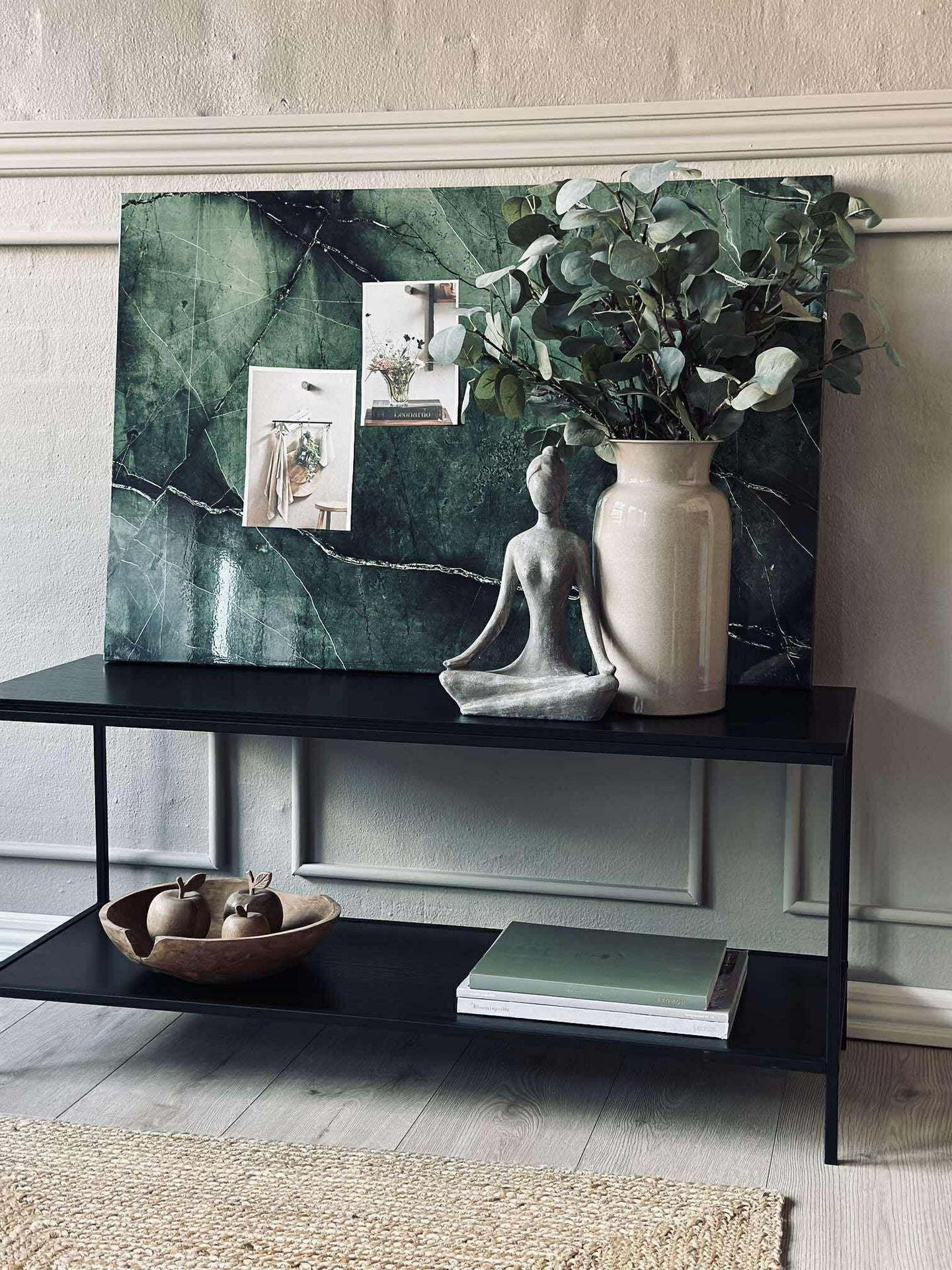 Tavle magnetisk 60x90 - Mormor grønn