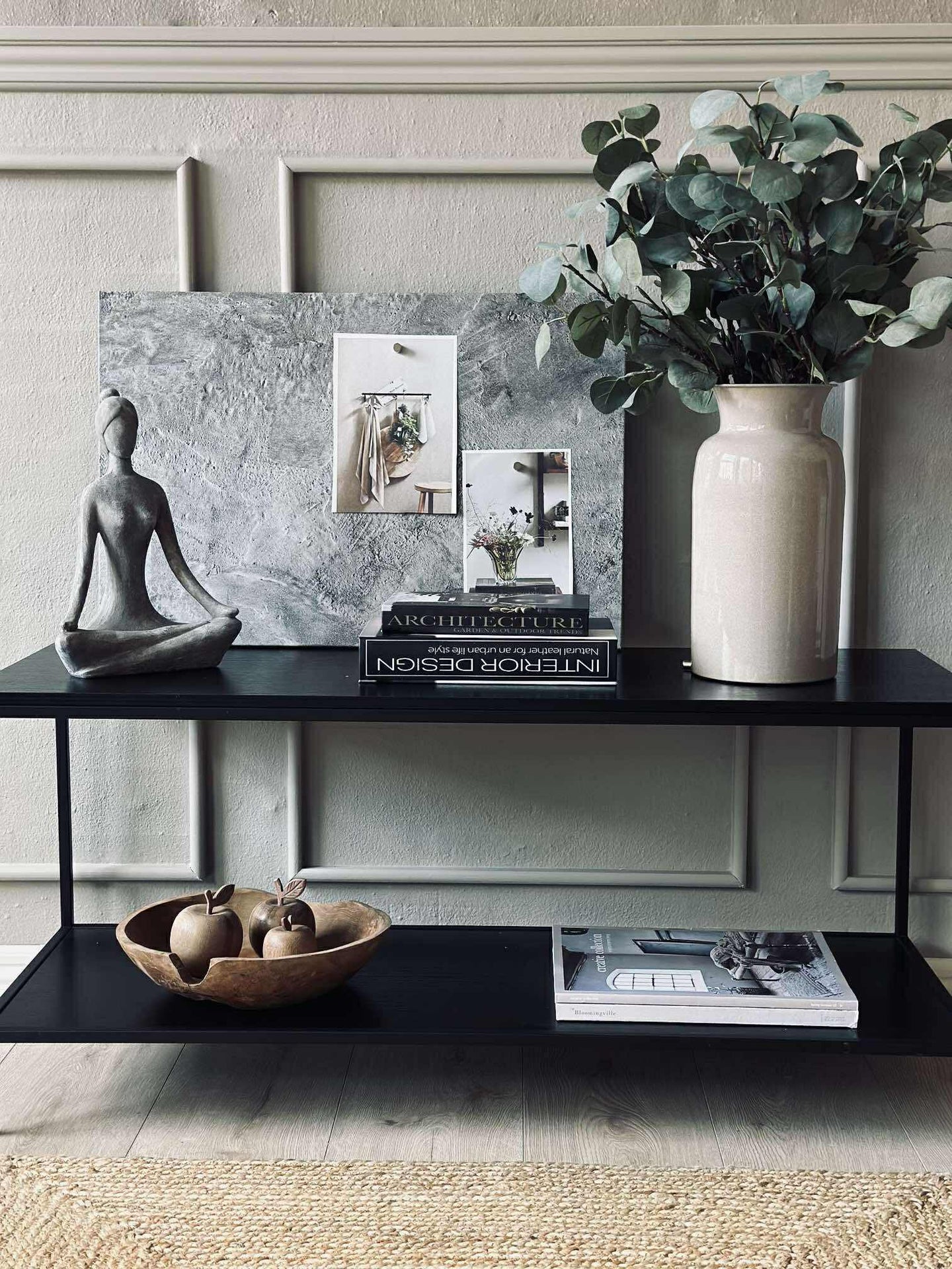 Magnetisk tavle 40x60 - Betongutseende