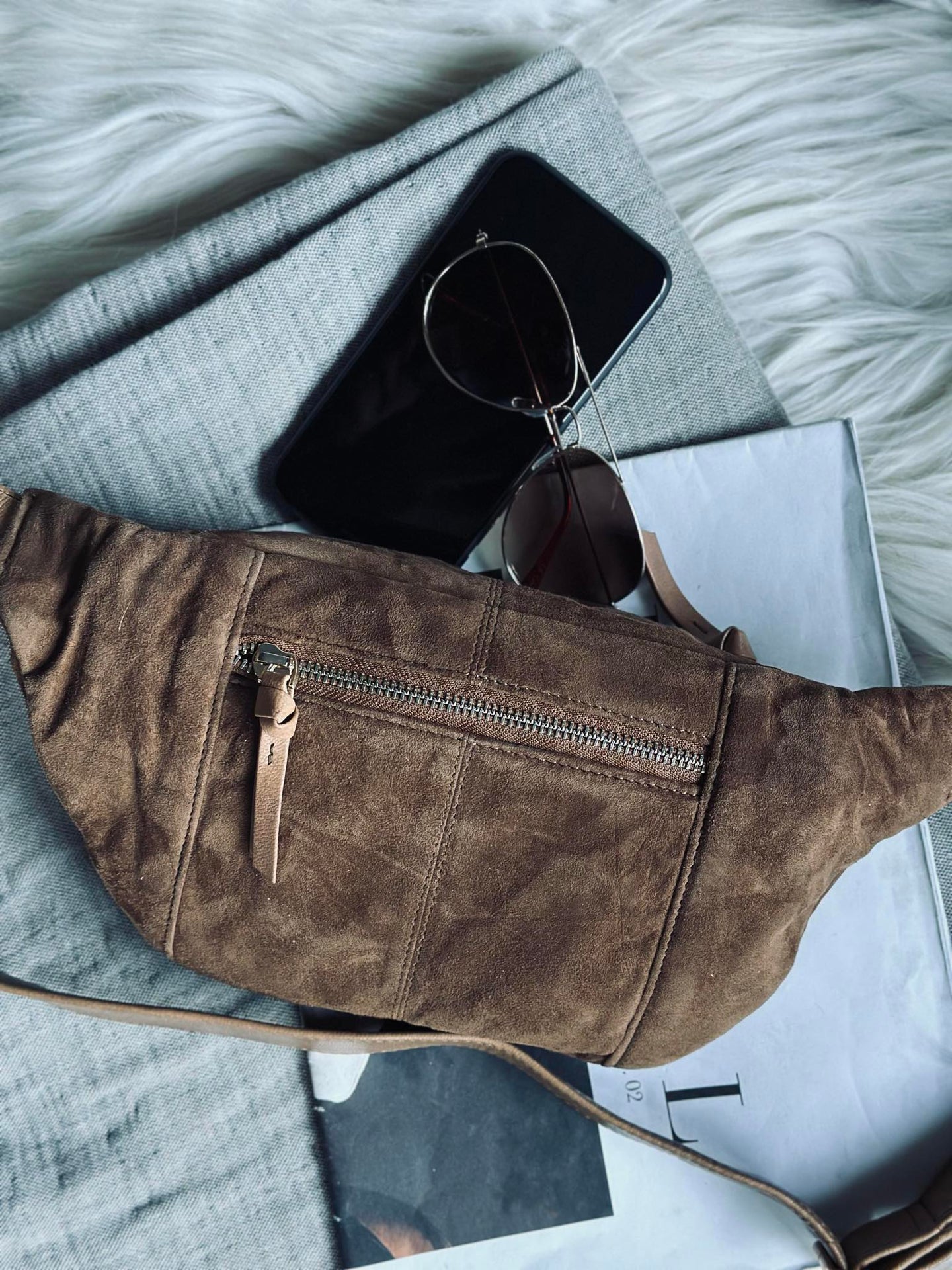 Bumbag JUNE Ruskinn - Caramel