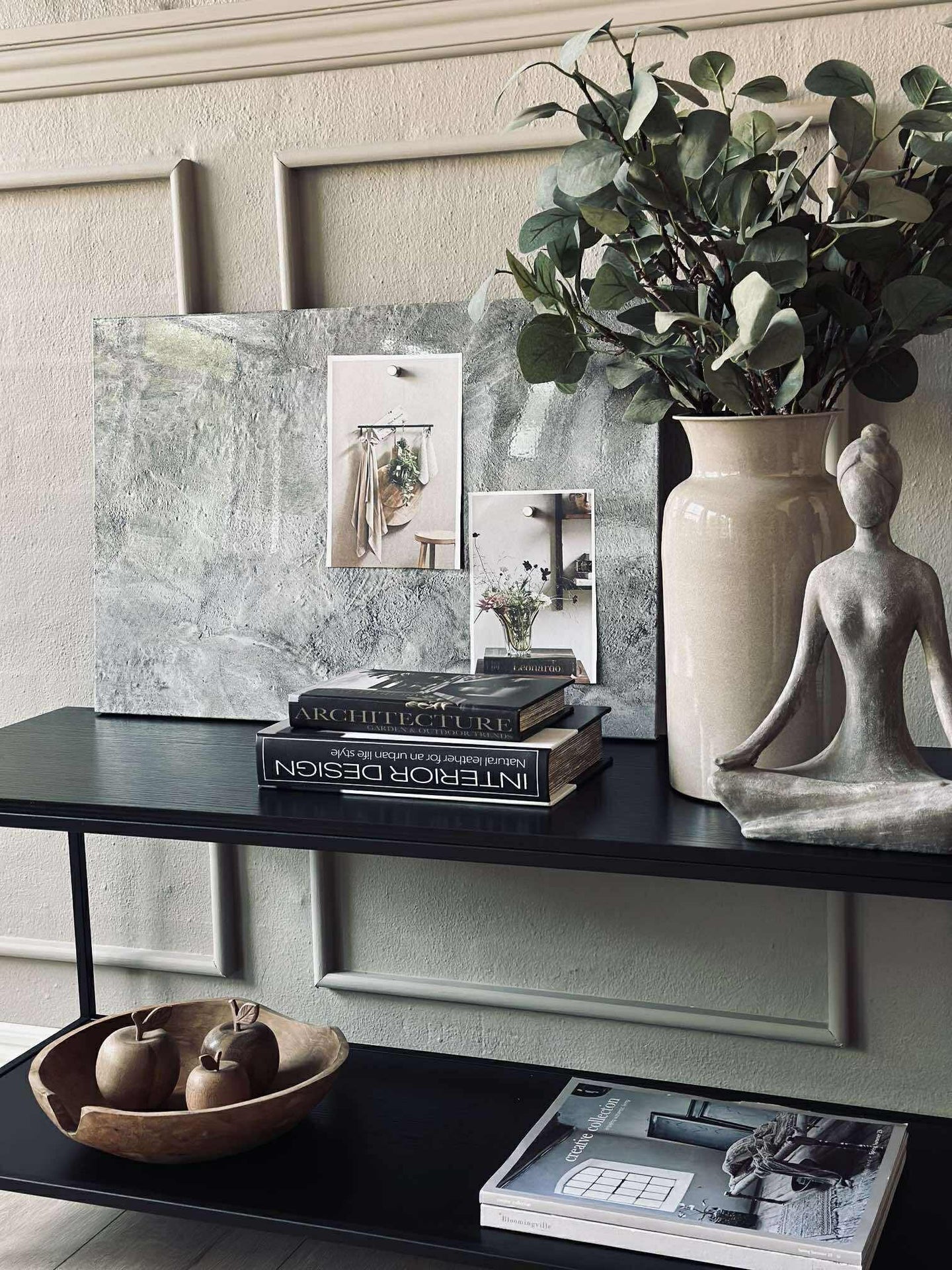 Magnetisk tavle 40x60 - Betongutseende